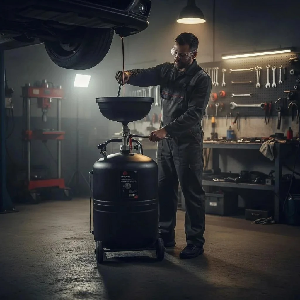 Worldforce 11132 Havalı Yağ Boşaltma 100 Litre