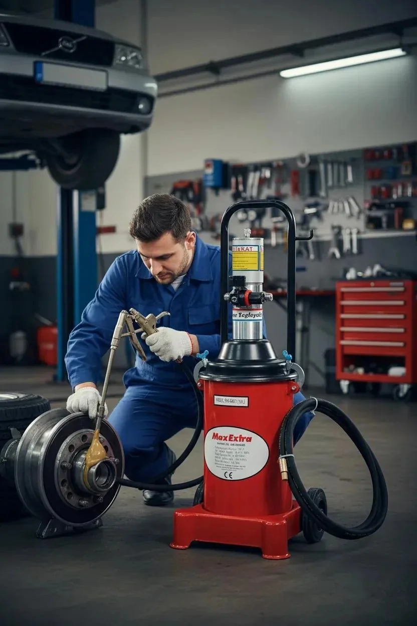 Max Extra MX14202  Havalı Gres Pompası 12 Litre