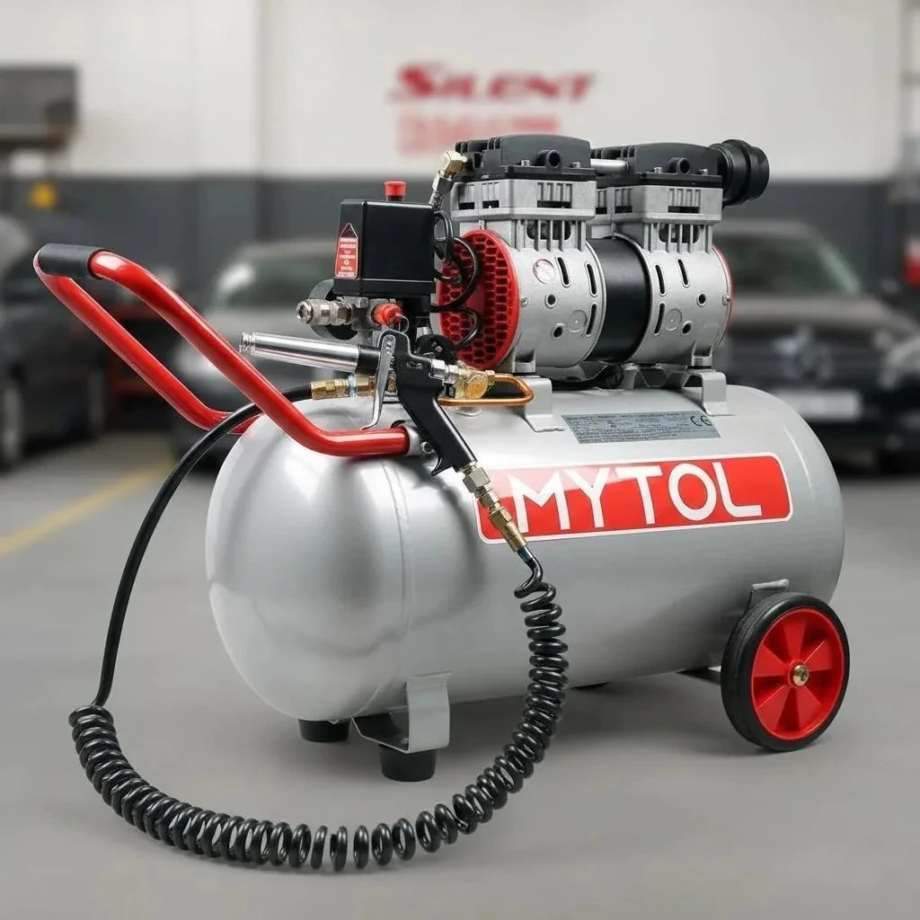 Mytol EWS50B 50 Lt Sessiz Kompresör 8 Bar 1.5 Hp