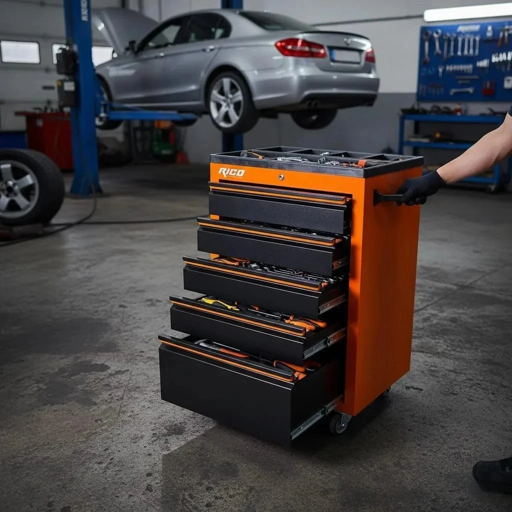 Rico 025-TA0005  5 Çekmeceli Takım Arabası ( BOŞ )