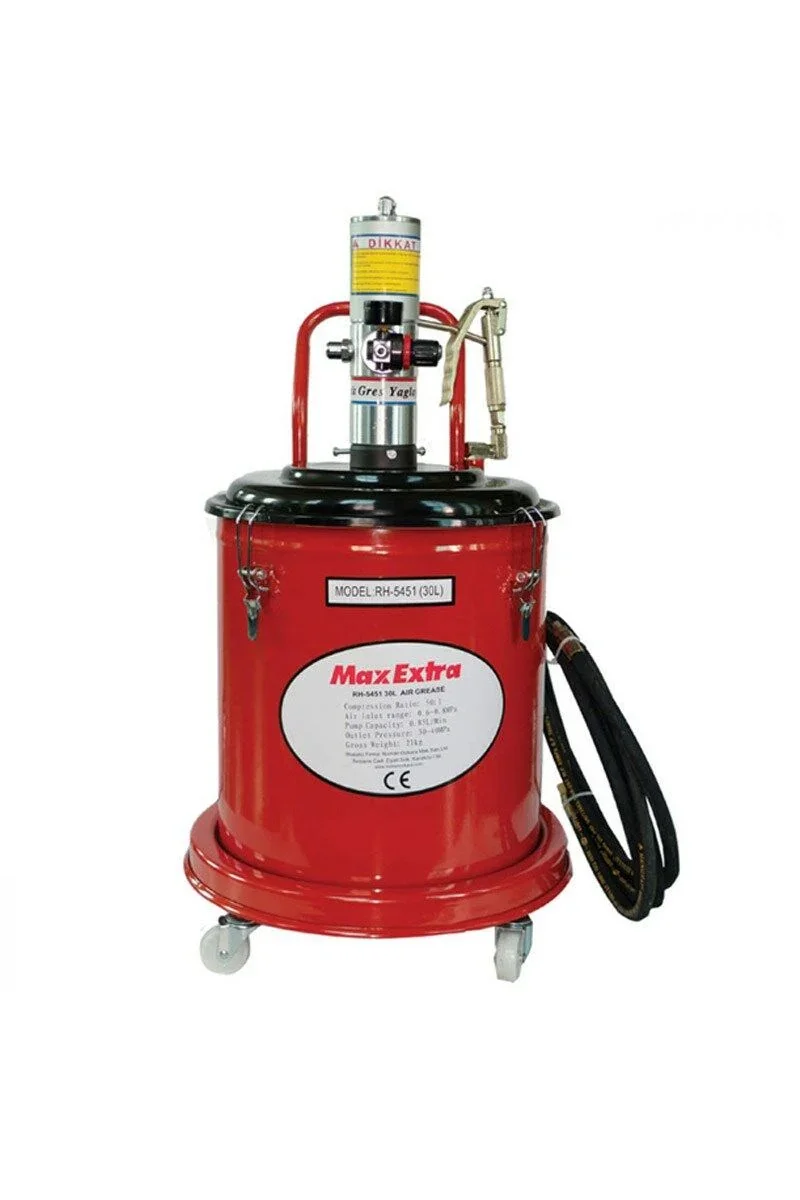 Max Extra MX14201  Havalı Gres Pompası 30 Litre