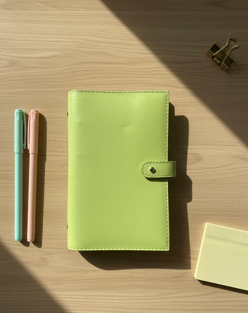 Bütçe Ajandası | Bütçe Planlayıcı Cüzdan (Mint Yeşil)