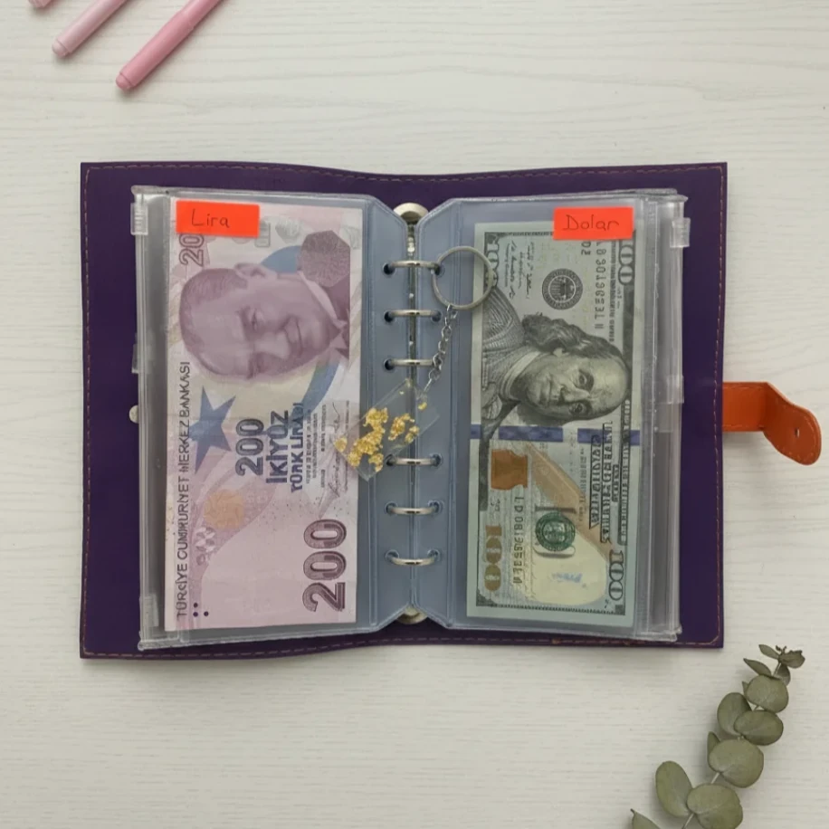 Bütçe Ajandası | Bütçe Planlayıcı Cüzdan (Mor)