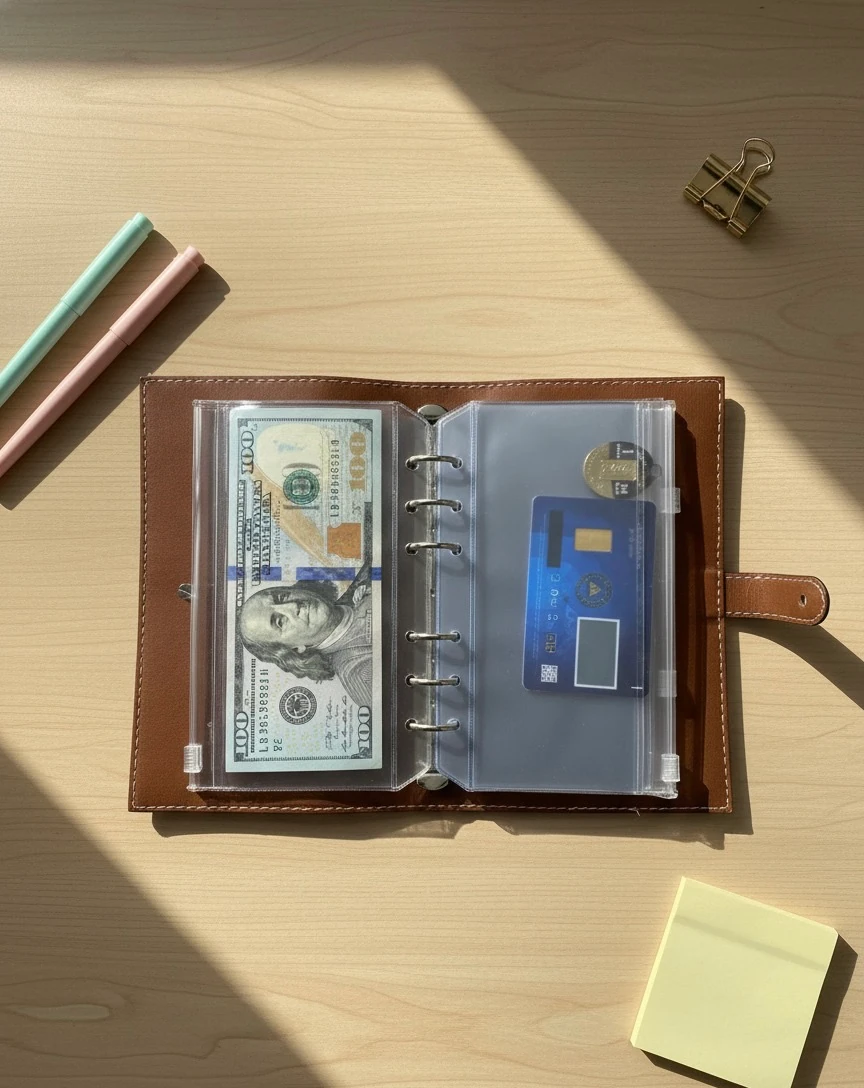 Bütçe Ajandası | Bütçe Planlayıcı Cüzdan (Acı Kahve)