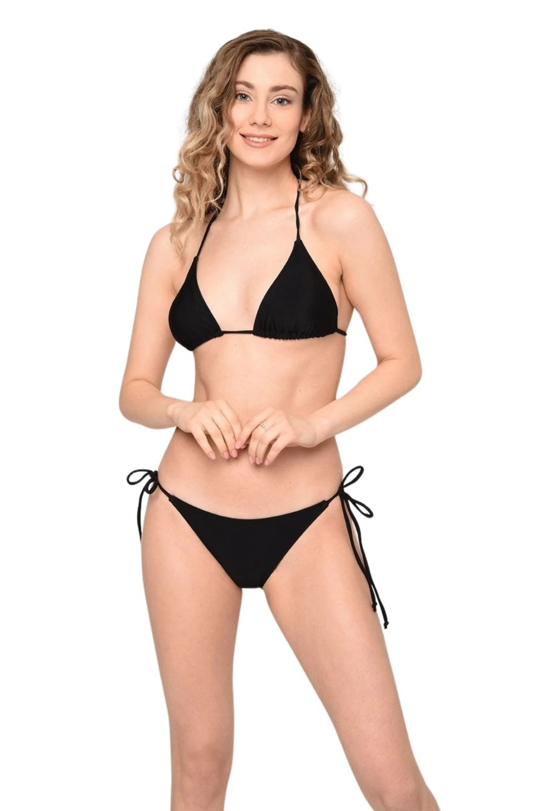 Siyah Üçgen Bikini