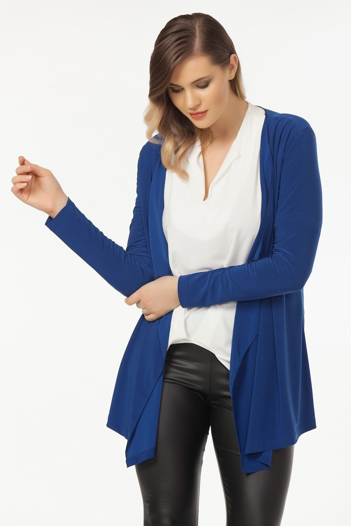 Kadın Saks Hırka 19LB9155