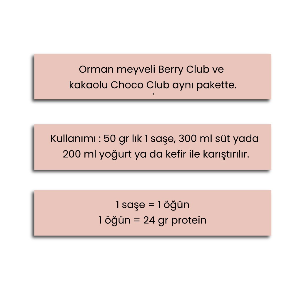Berry Club + Choco Club Tanışma Paketi