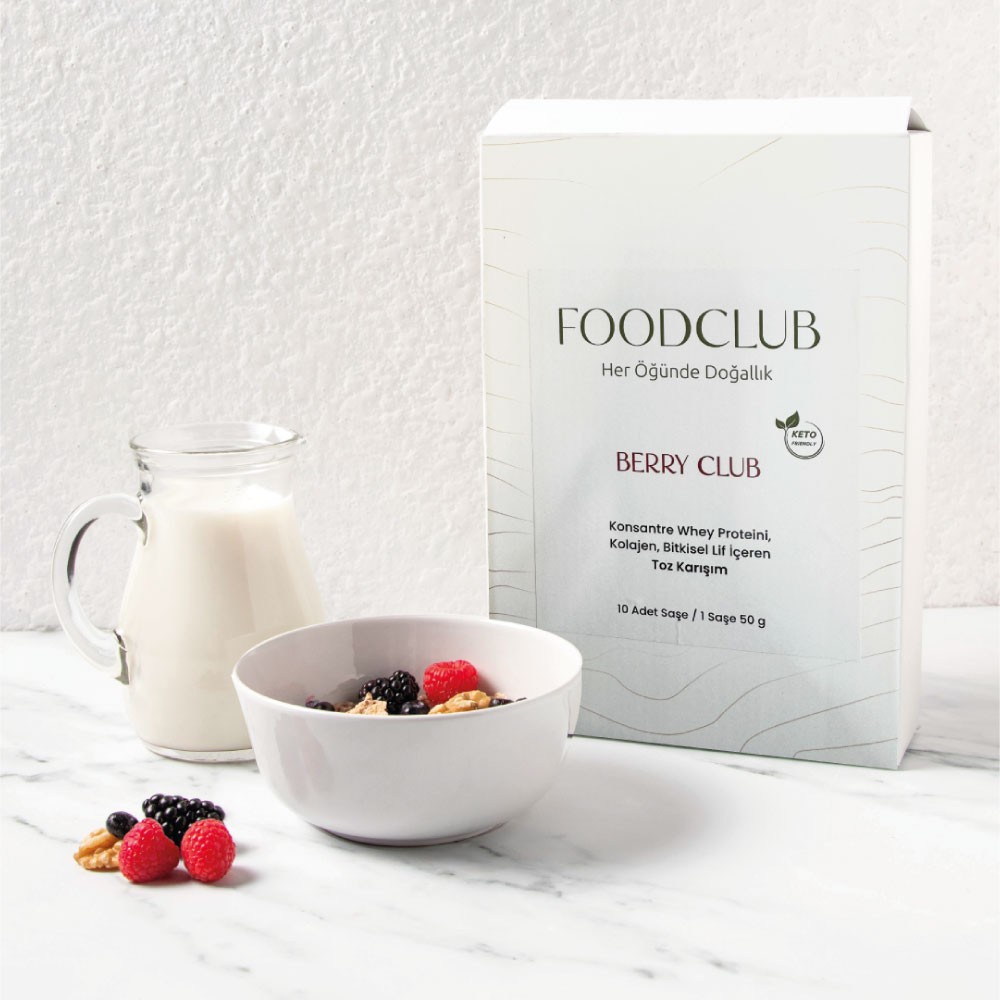 Berry Club - Orman Meyveli Öğün Tozu