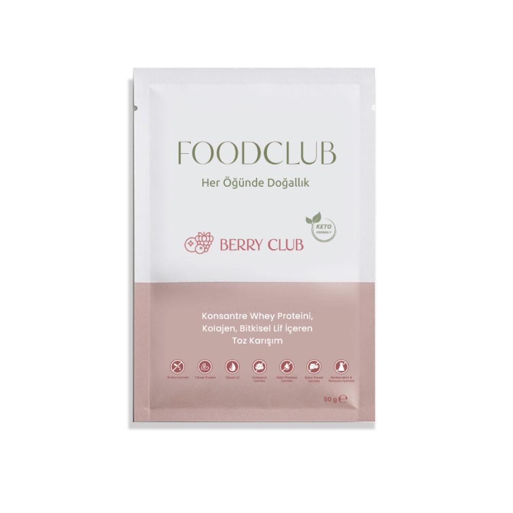 Berry Club - Orman Meyveli Öğün Tozu