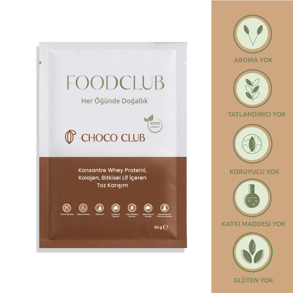 Choco Club Kakaolu Öğün Tozu