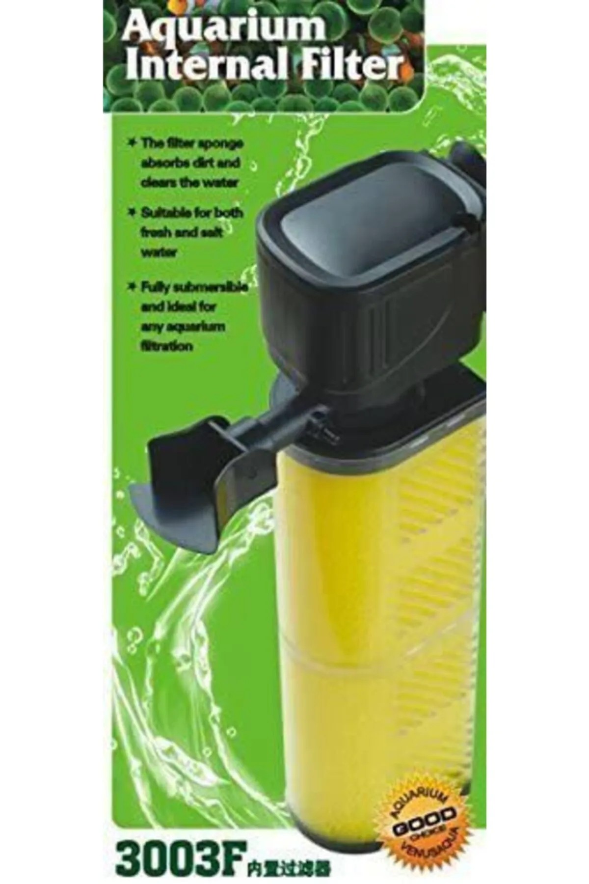 VenusAqua 3003f İç Filtre 2000 L/s 30w
