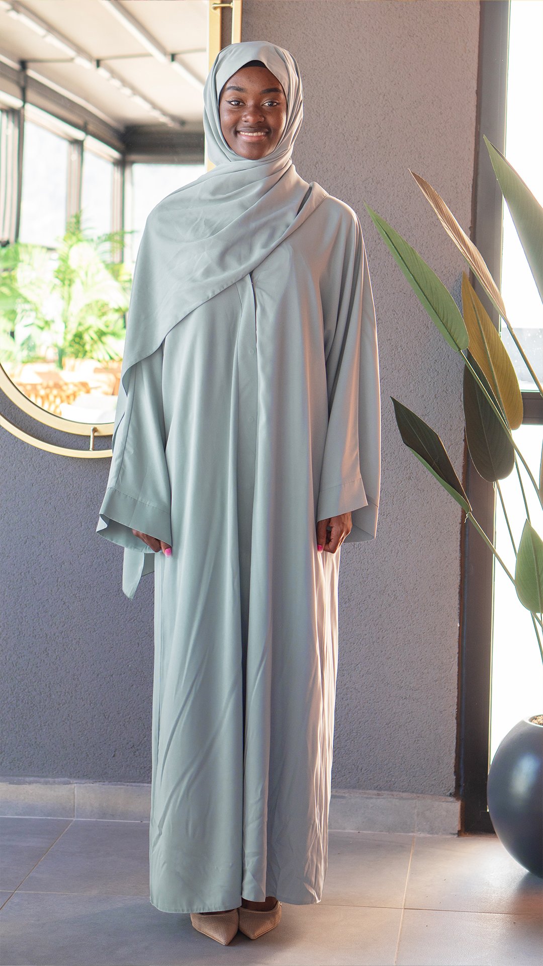 ARABİAN ABAYA - SU YEŞİLİ