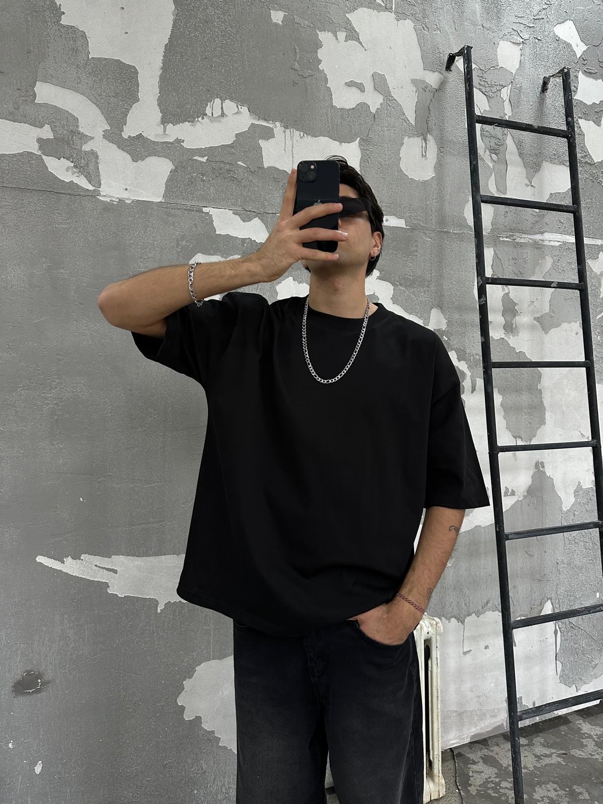 Znc Basic Siyah T-shirt