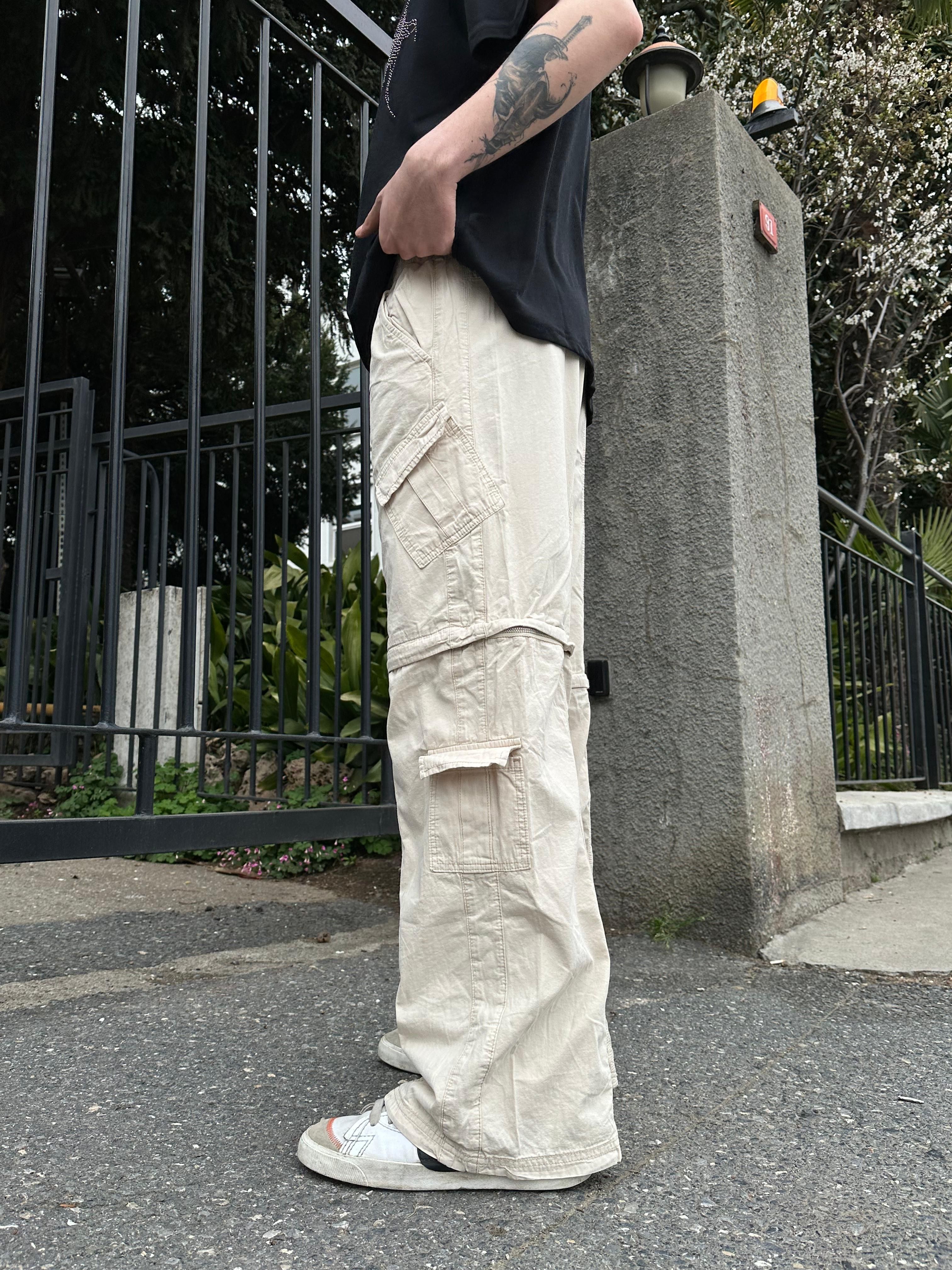 Beige Short x Pant Recyclable Pant