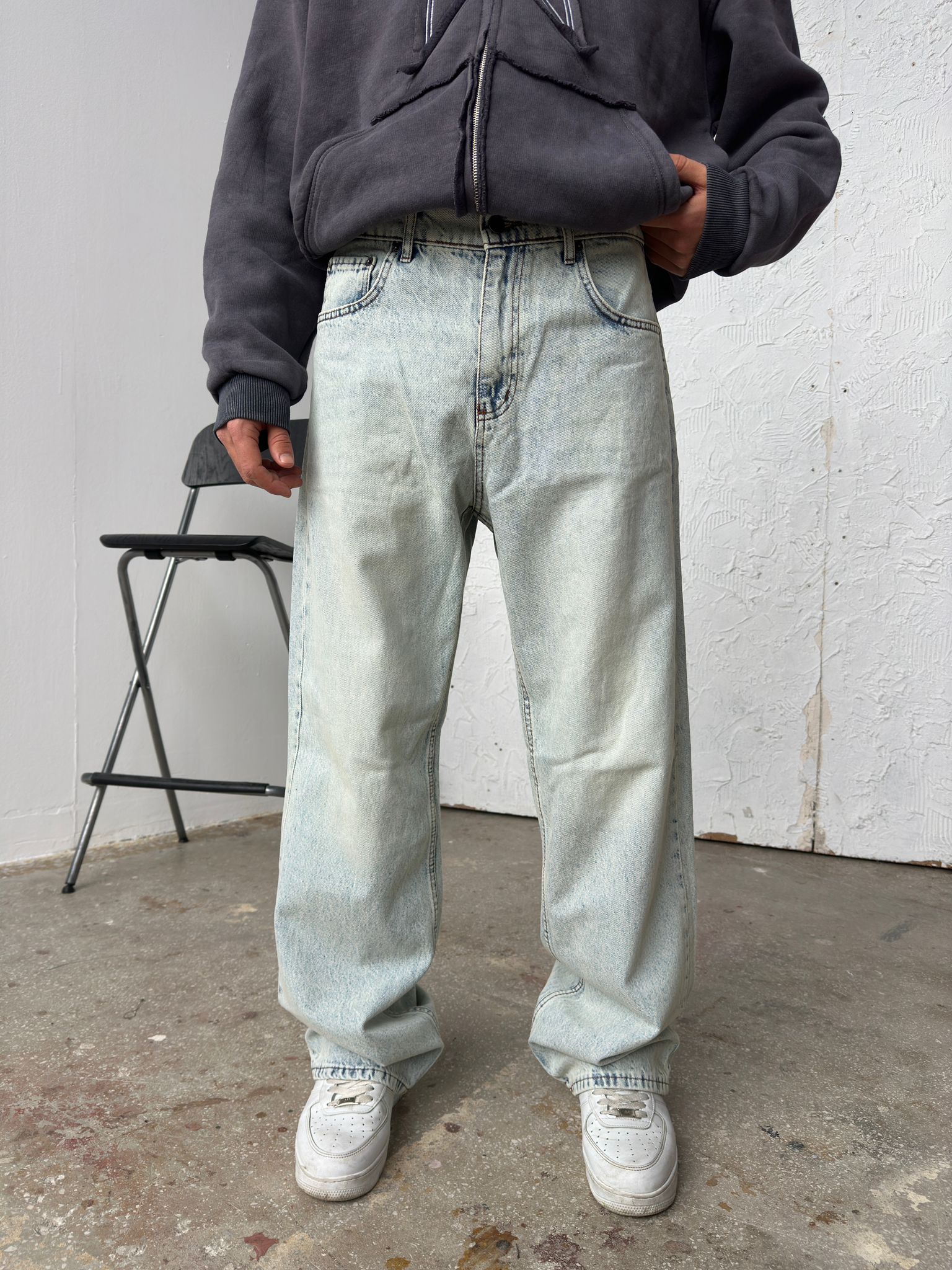 Chill Green Baggy Pantolon Alx