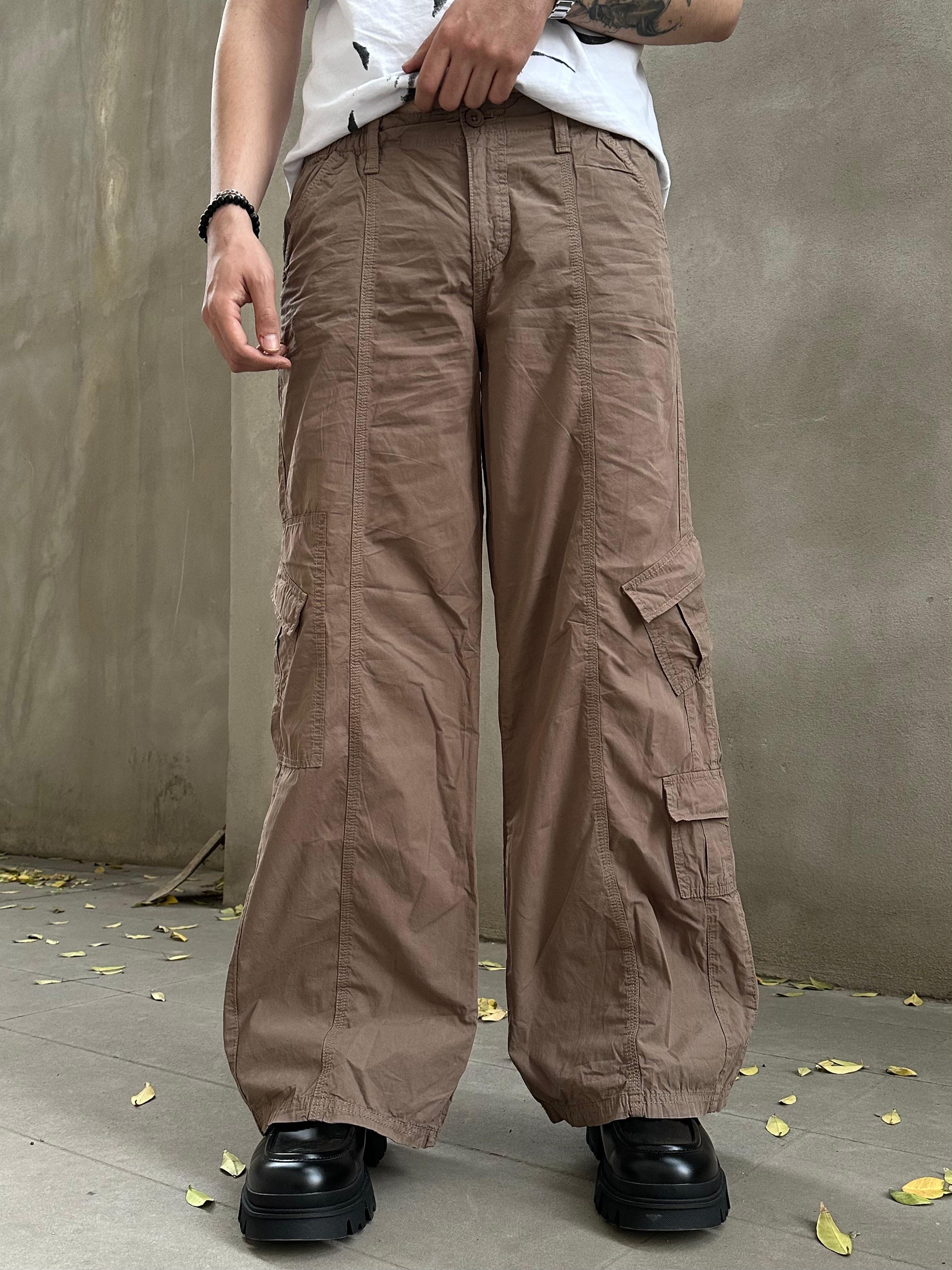 Brown Mini Cepli Baggy Pantalon