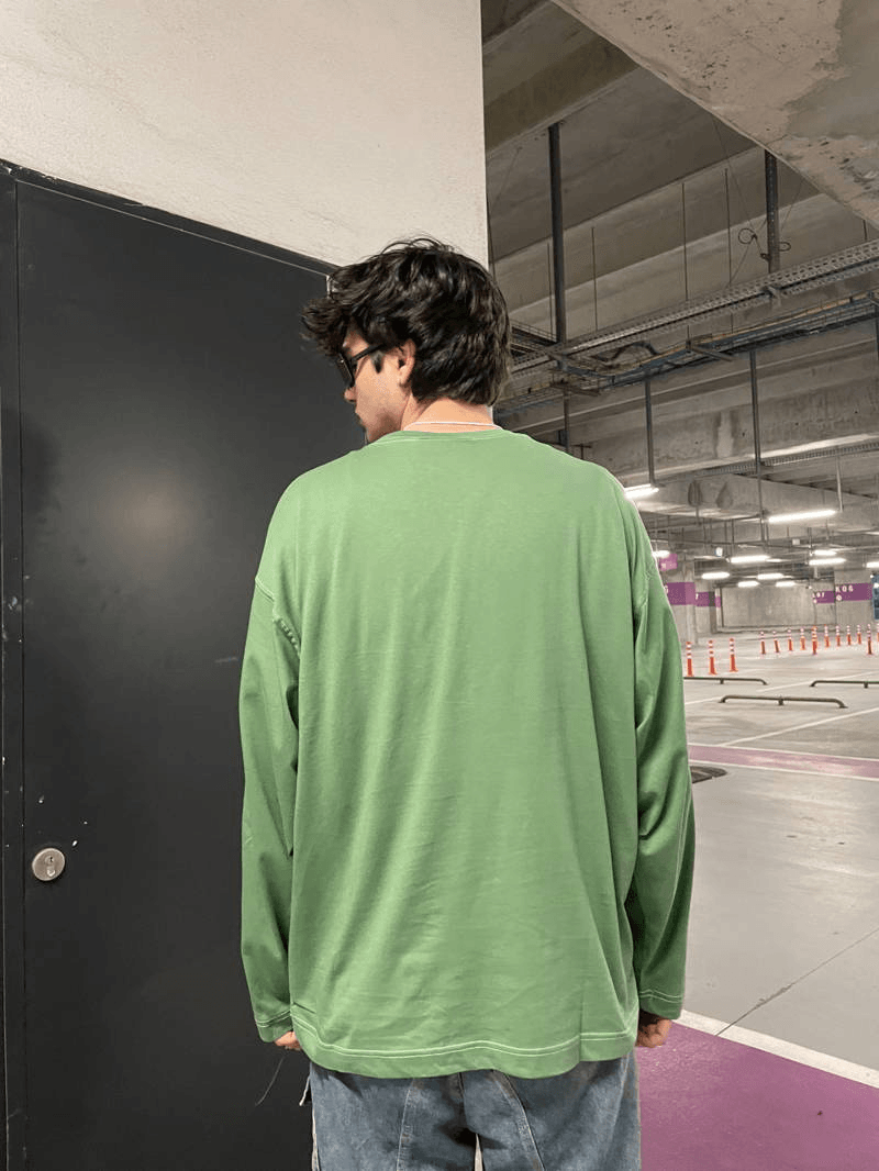 Yeşil Basic Long Sleeve