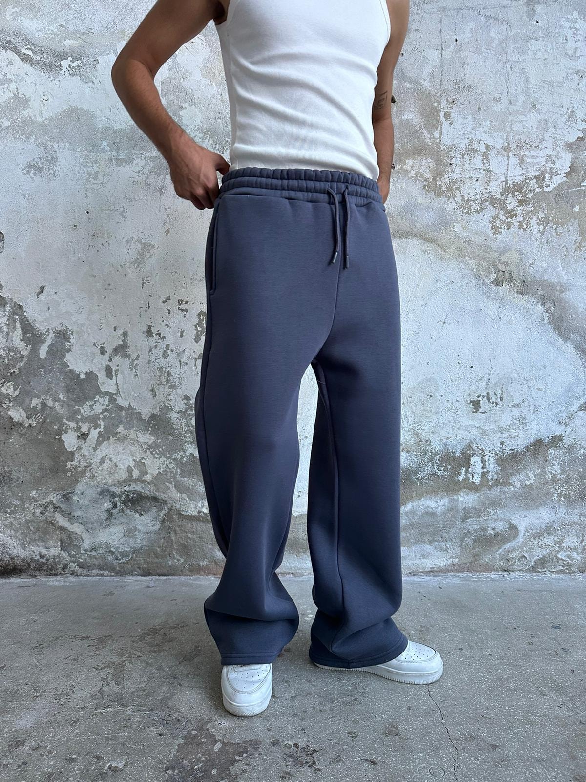 Antrasit Baggy Oversize Eşofman