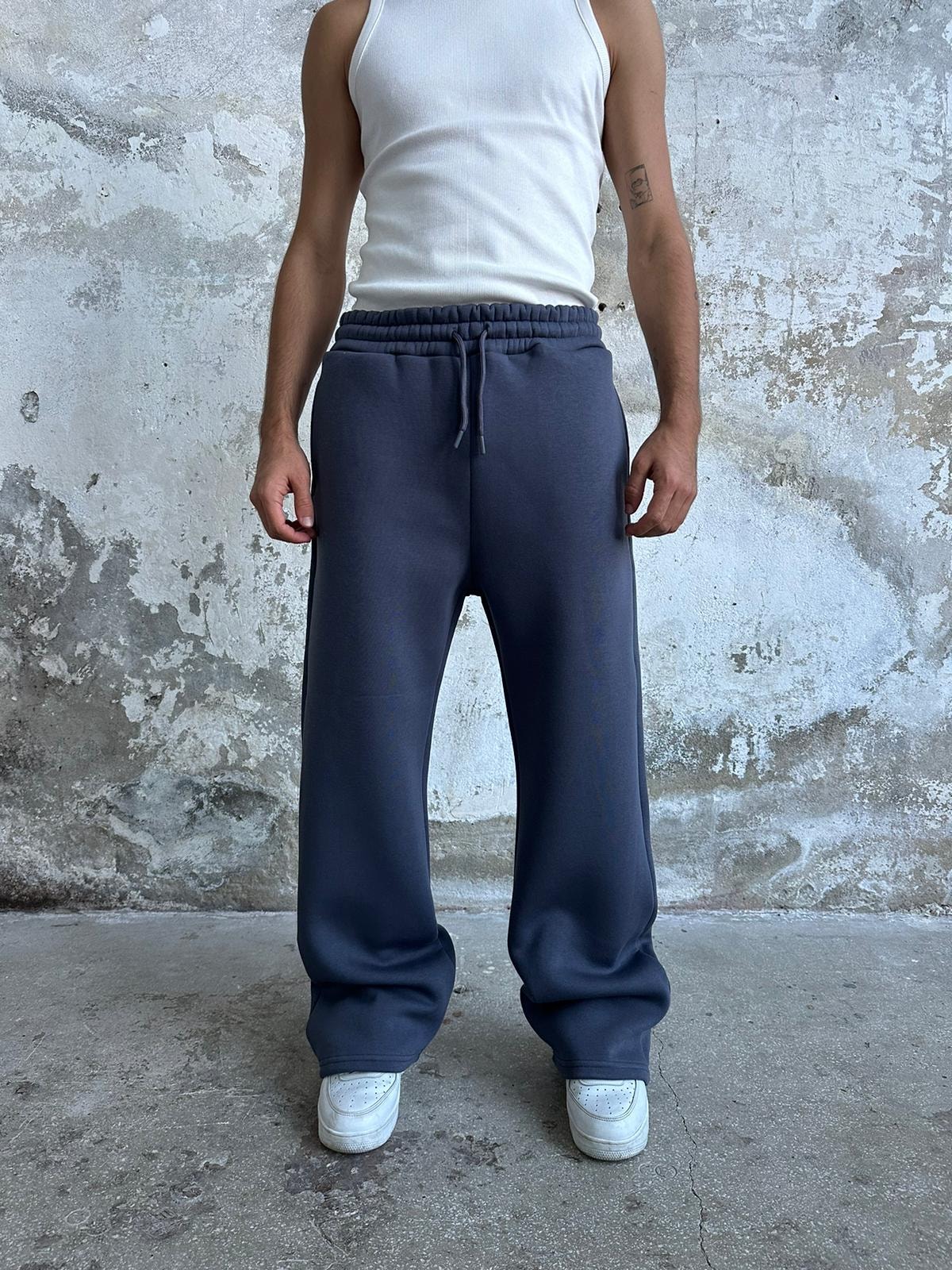 Antrasit Baggy Oversize Eşofman