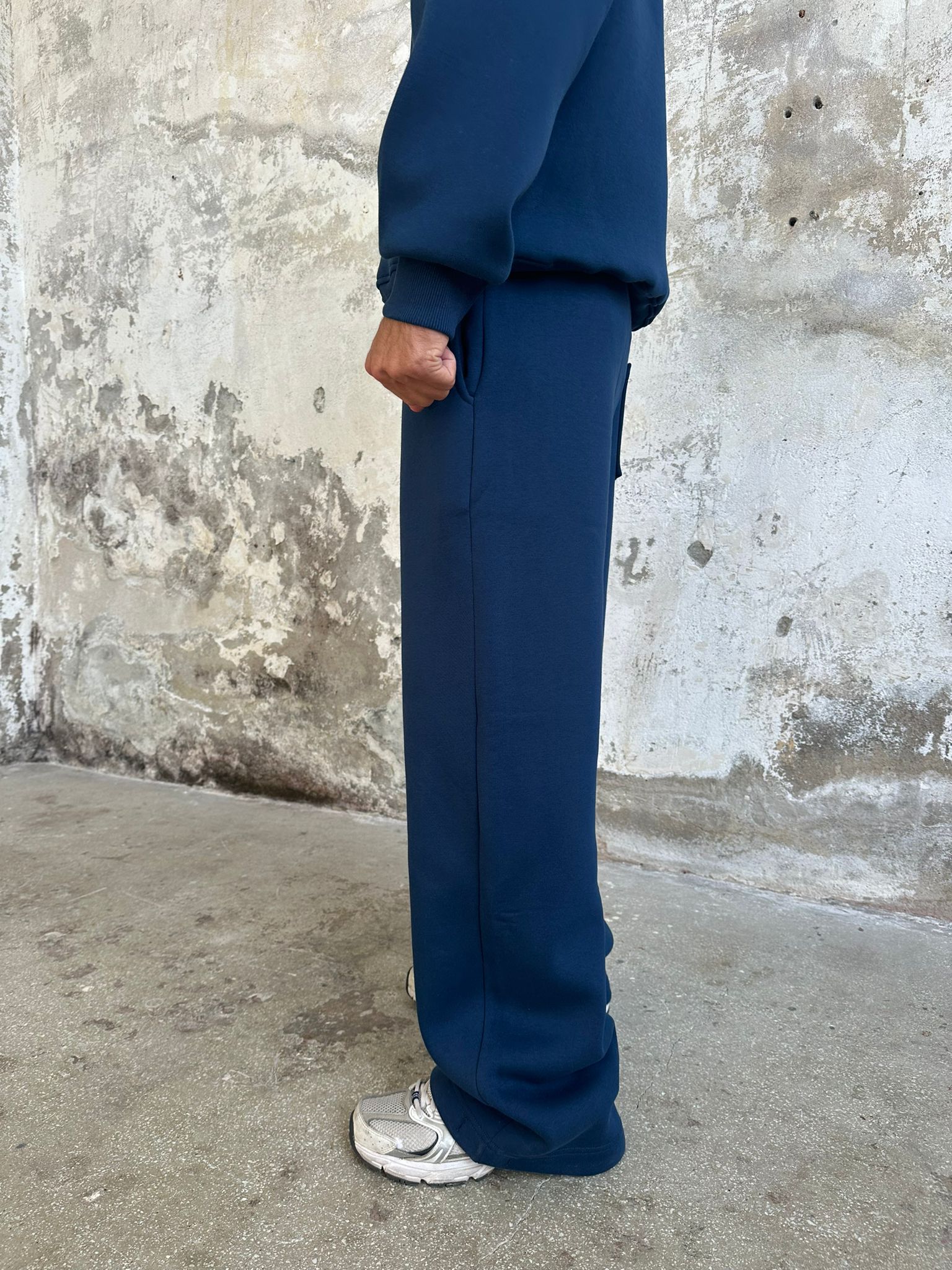 Lacivert Baggy Oversize Eşofman