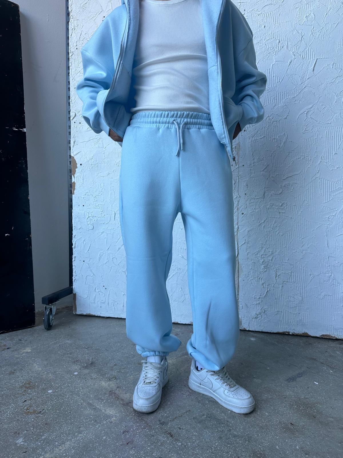 Aura Mavisi Oversize Basic Eşofman