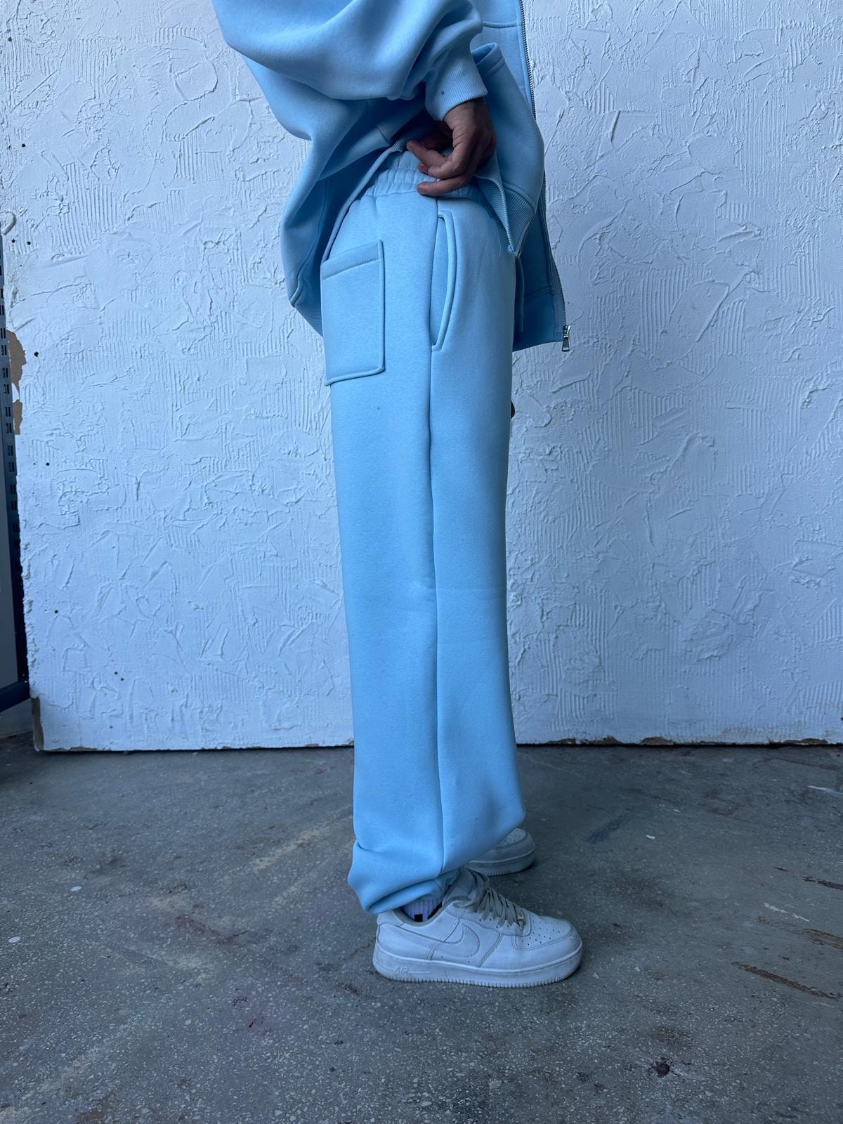 Aura Mavisi Oversize Basic Eşofman