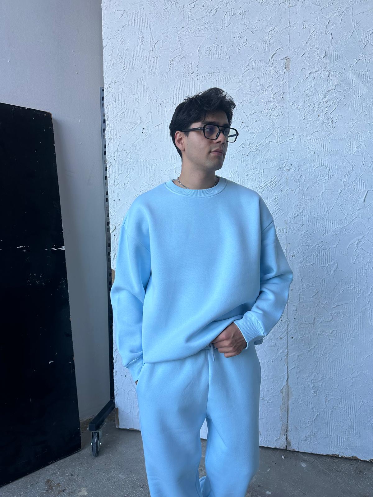 Aura Mavisi Oversize Basic Sweatshirt