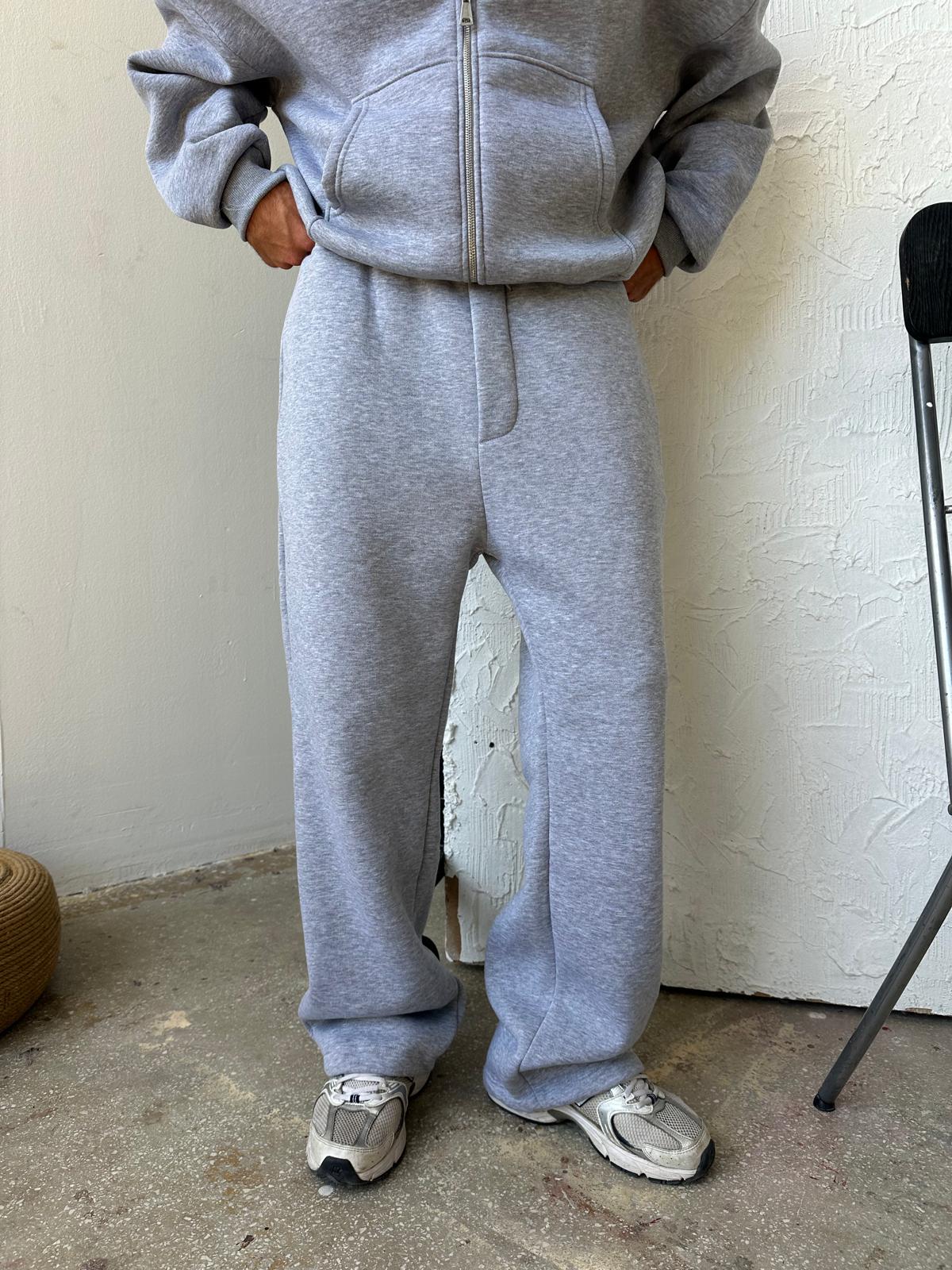 Gri Baggy Oversize Eşofman