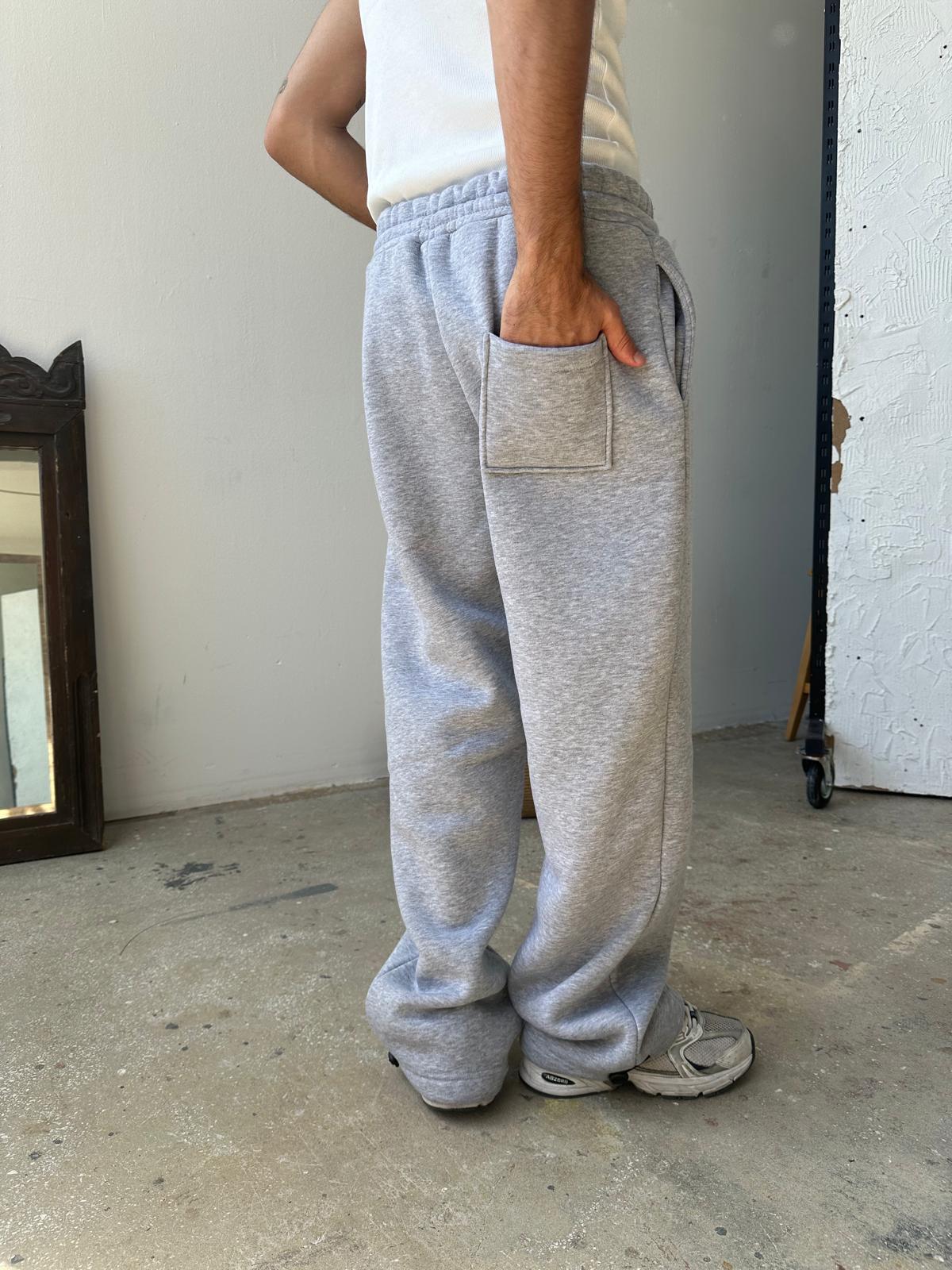 Gri Baggy Oversize Eşofman