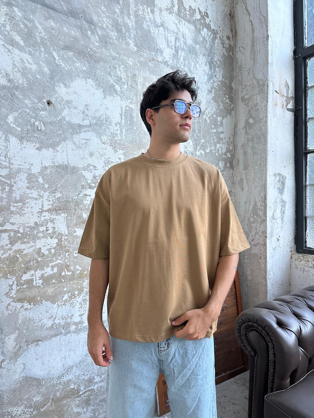 Znc Basıc Oversize T-Shirt - Antrasit