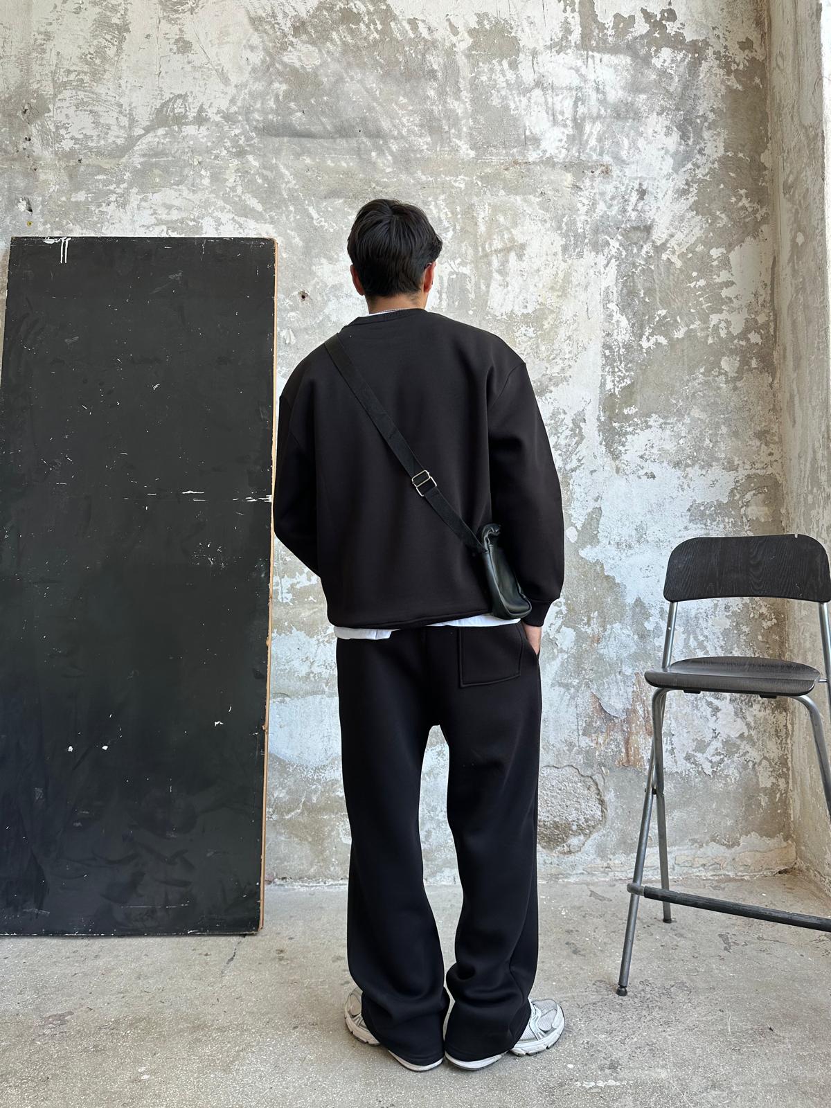 Vibe Eşofman Takımı Sweatshirt/Eşofman - Siyah