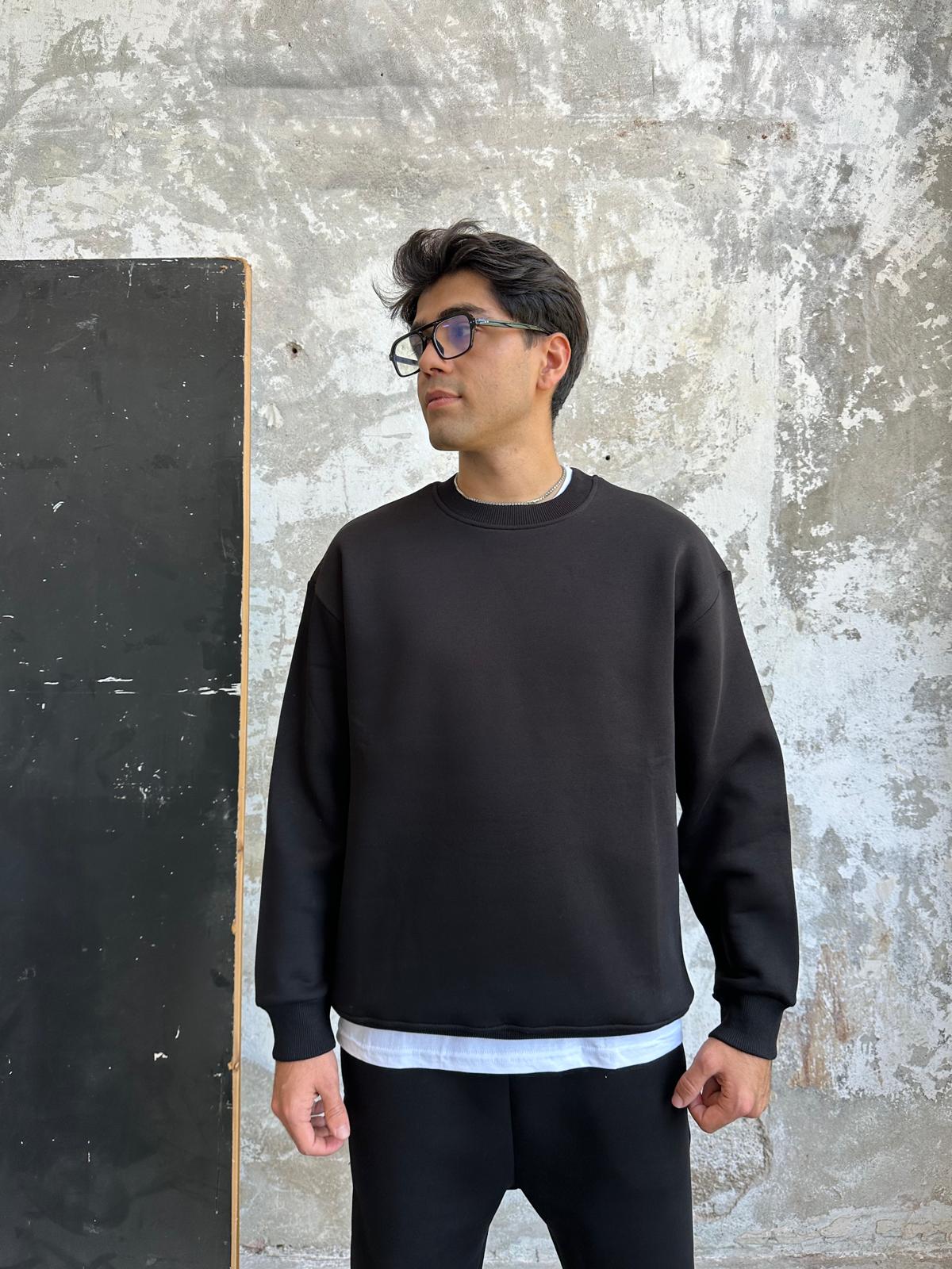 Vibe Eşofman Takımı Sweatshirt/Eşofman - Siyah