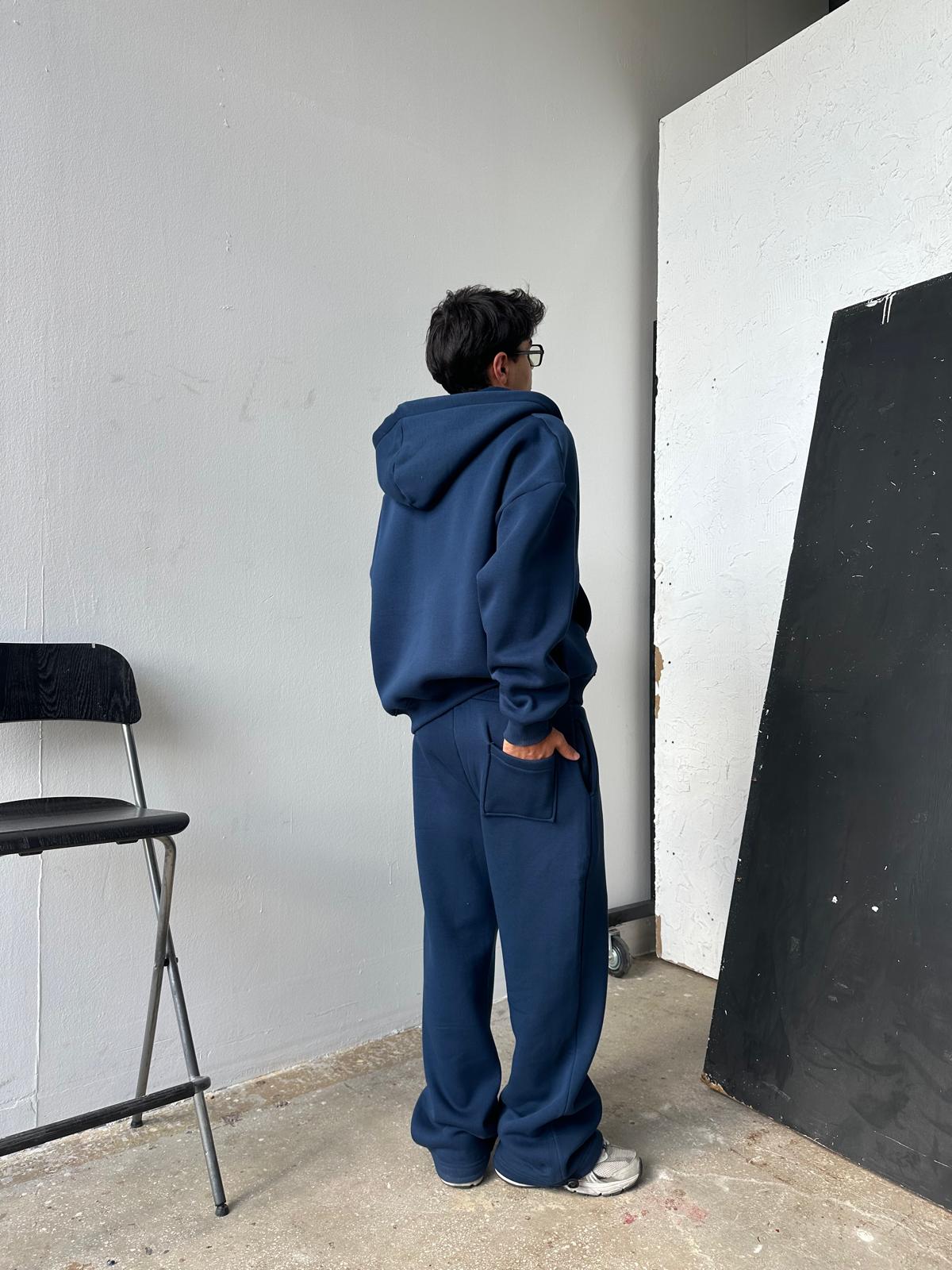 Form Eşofman Takımı Zip/Eşofman - Lacivert