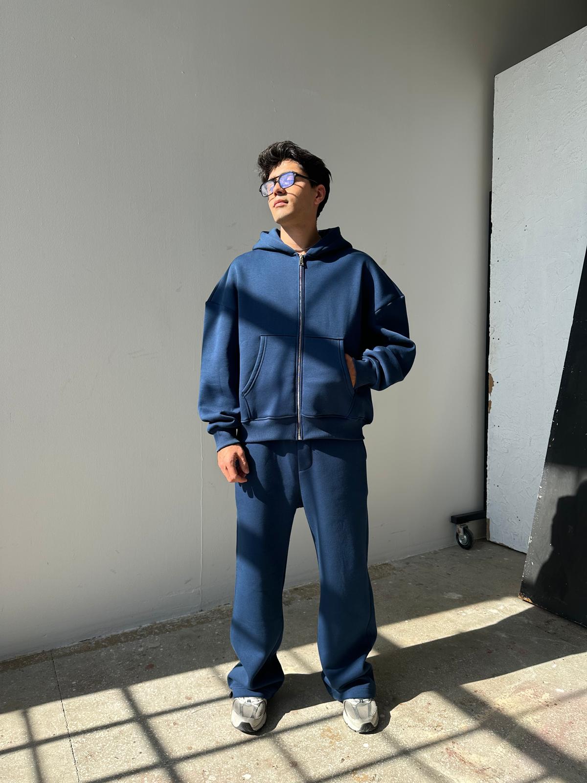 Form Eşofman Takımı Zip/Eşofman - Lacivert