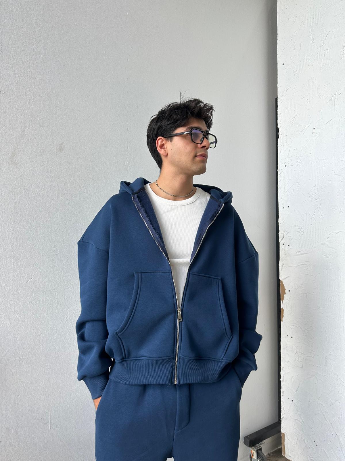 Form Eşofman Takımı Zip/Eşofman - Lacivert