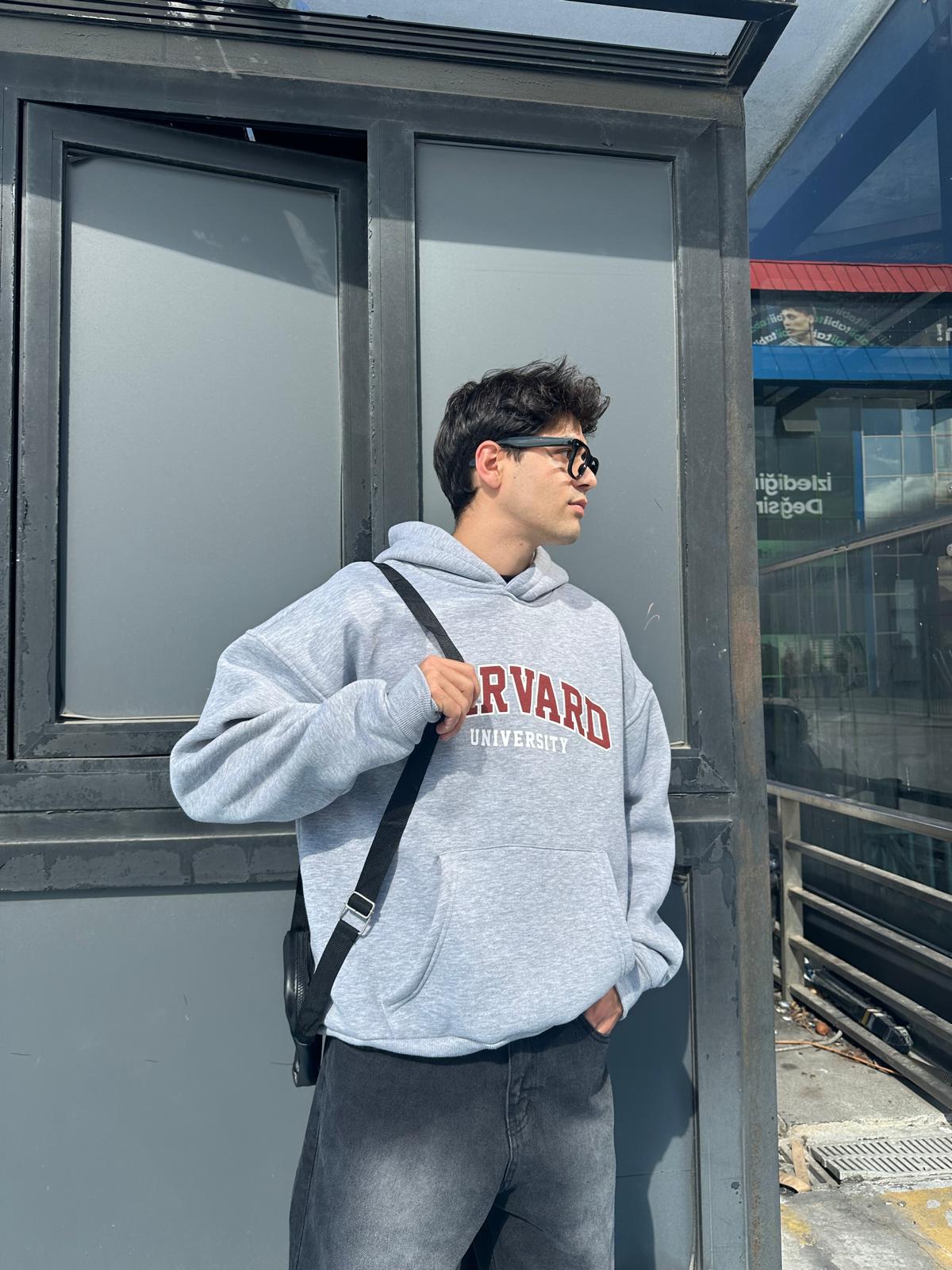 Harvard Oversize Hoodie - Füme1