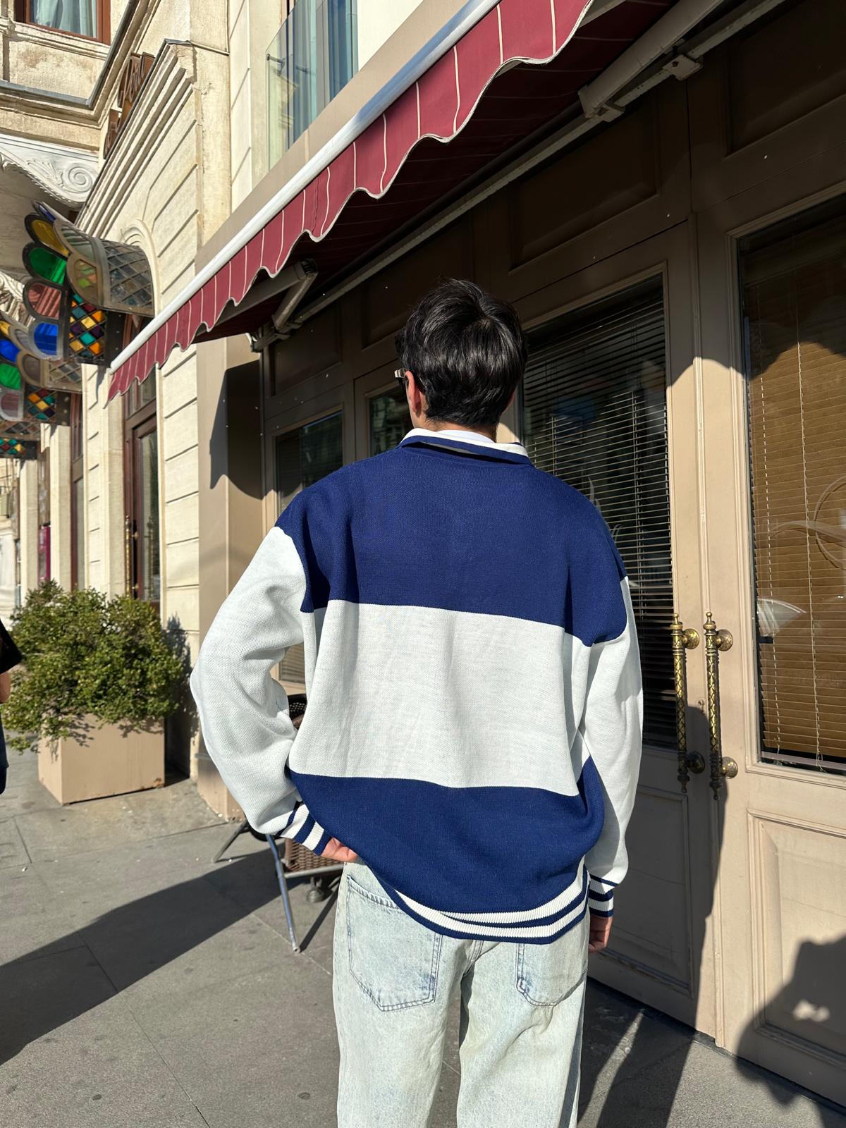 Brklyn 1992 Oversize Triko - Lacivert