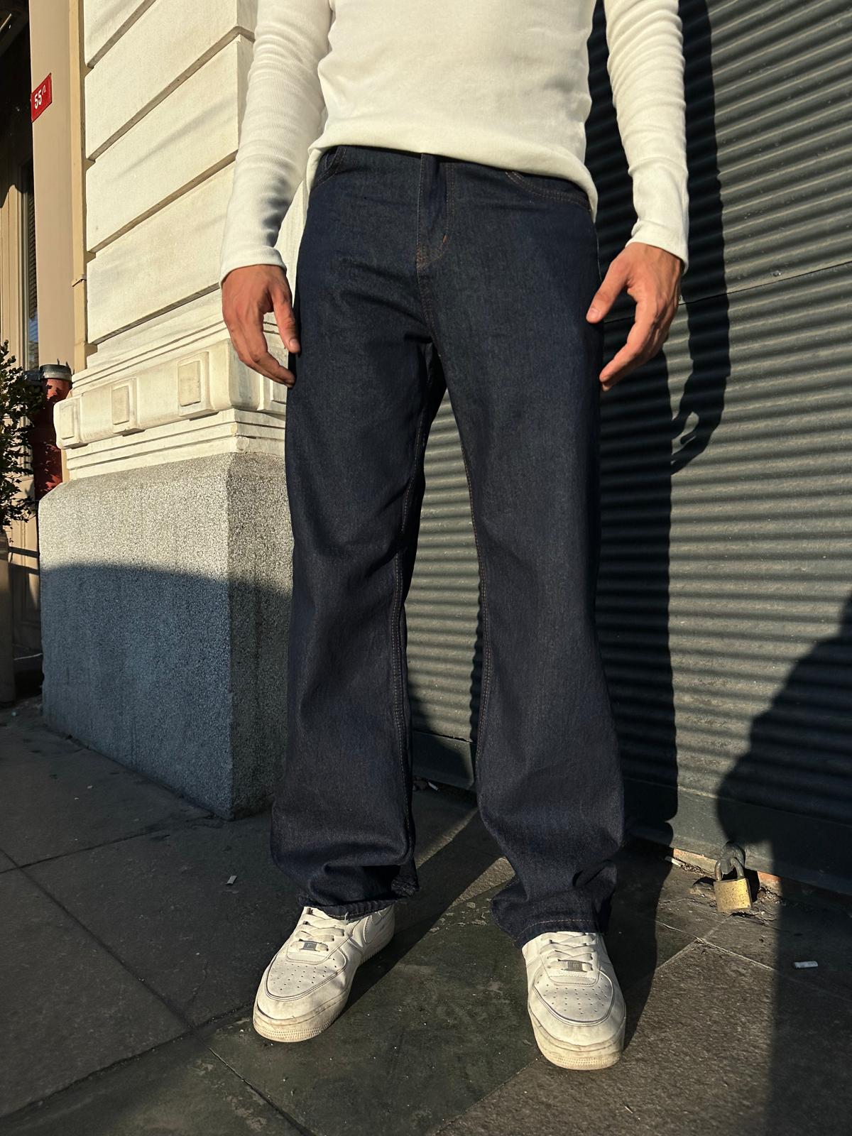 Washed Baggy Alx Pantolon - Lacivert