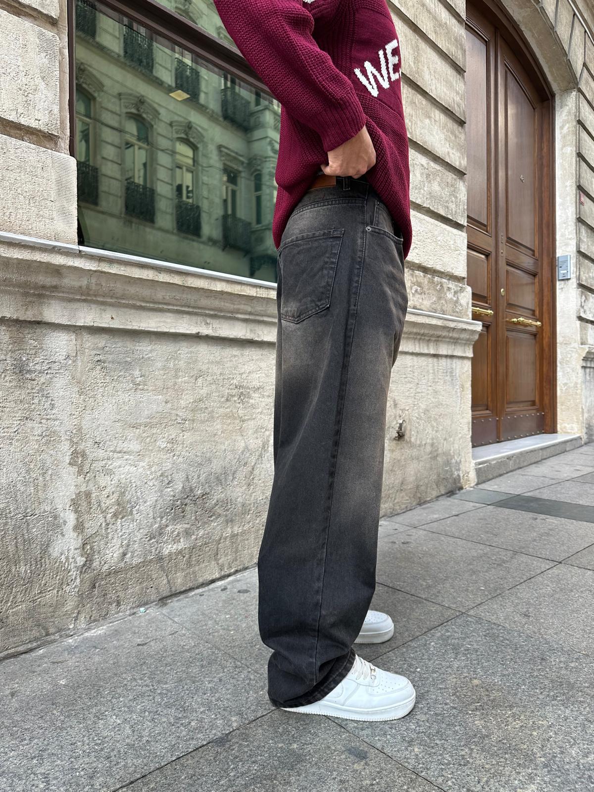 Washed Wıde Collections Baggy Pantolon Alx - Bej