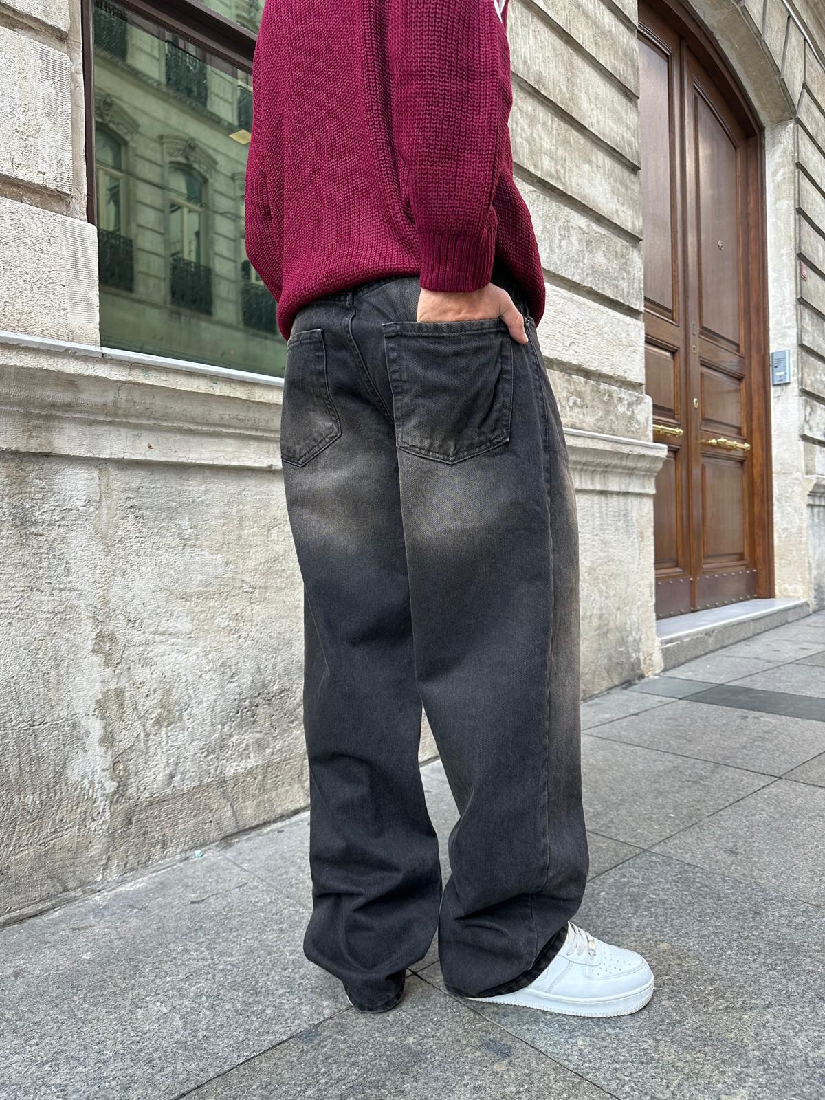 Washed Wıde Collections Baggy Pantolon Alx - Bej