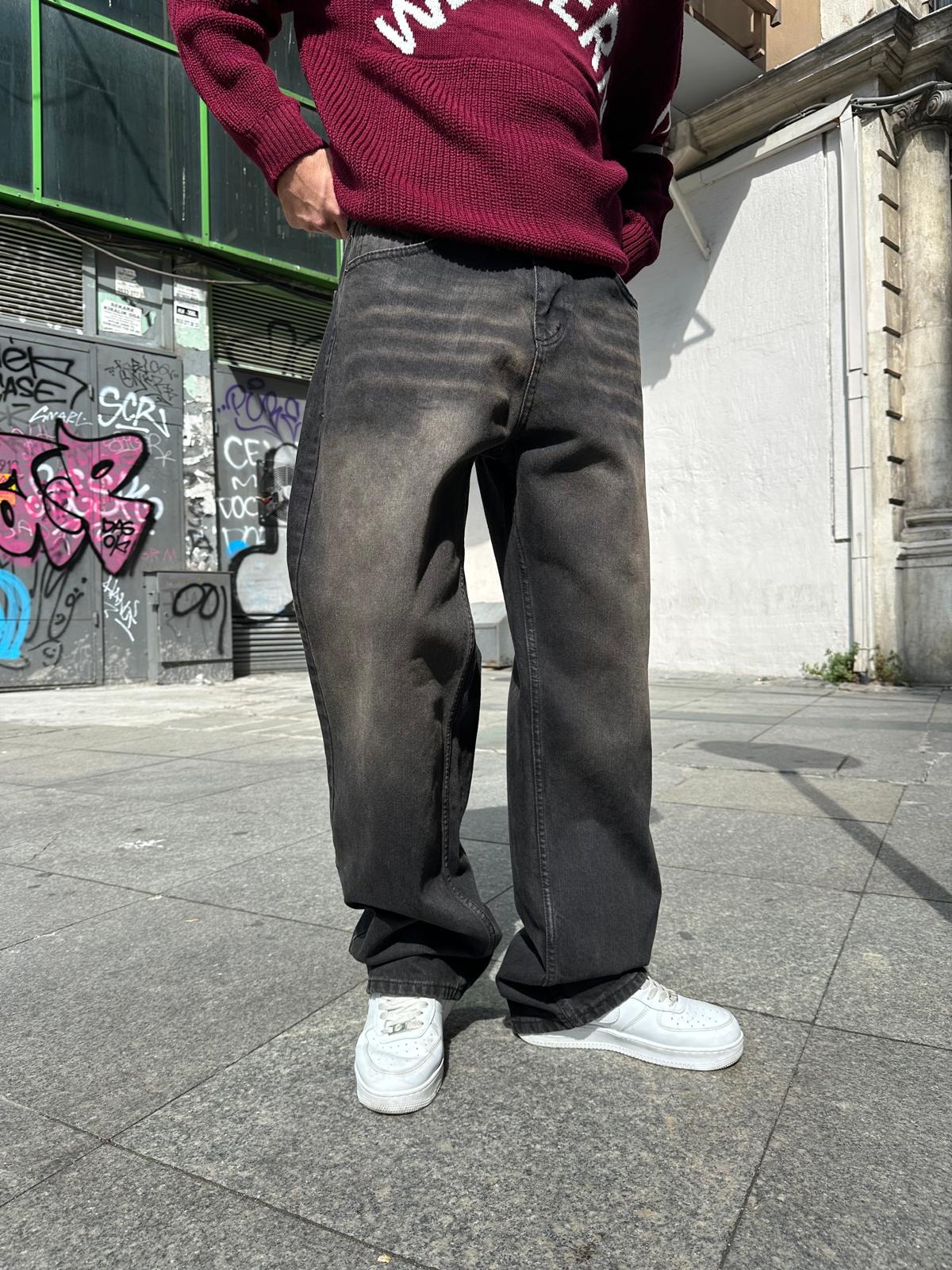 Washed Wıde Collections Baggy Pantolon Alx - Bej