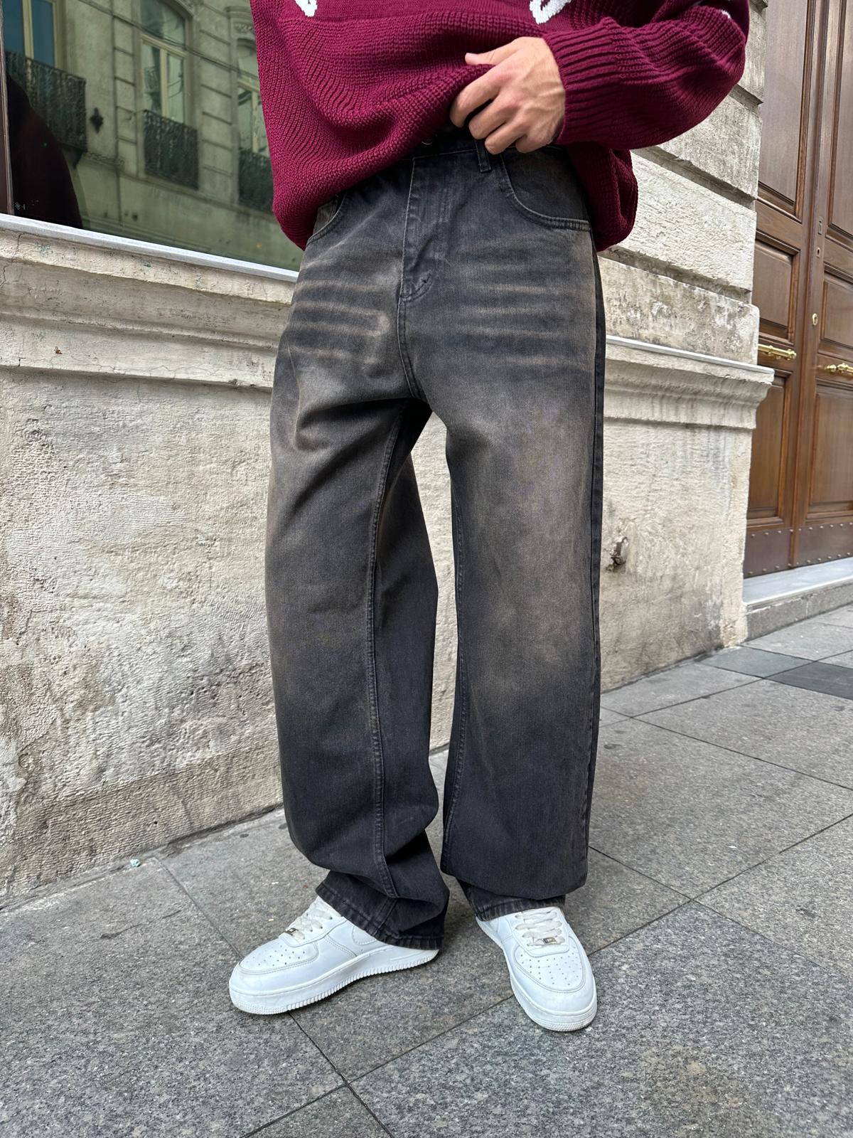 Washed Wıde Collections Baggy Pantolon Alx - Bej