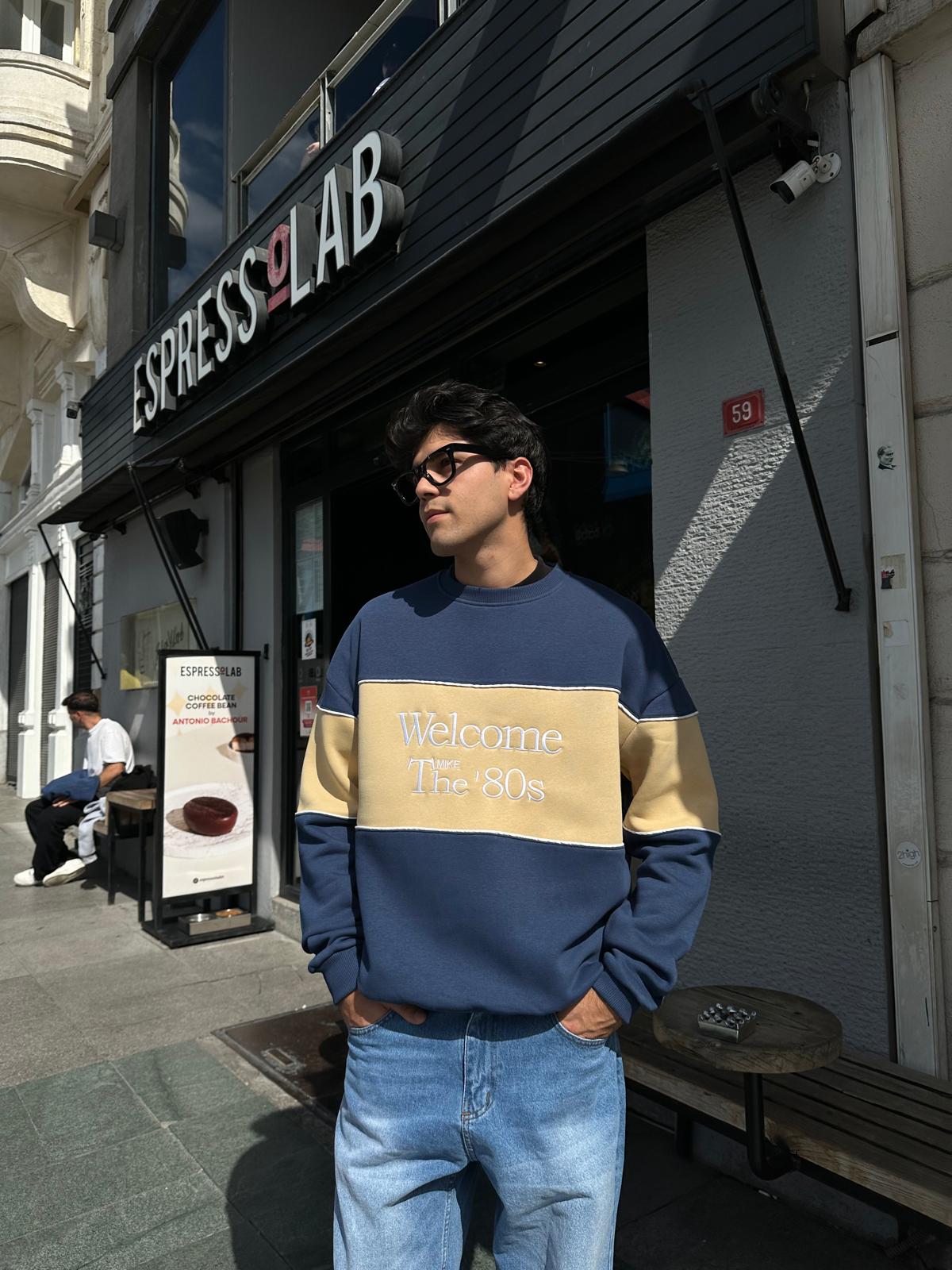 Welcome The 80’s Sweatshirt - Bej