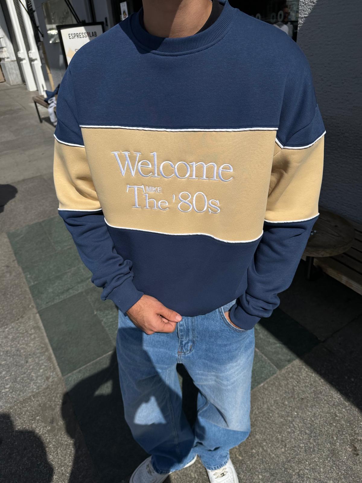 Welcome The 80’s Sweatshirt - Bej