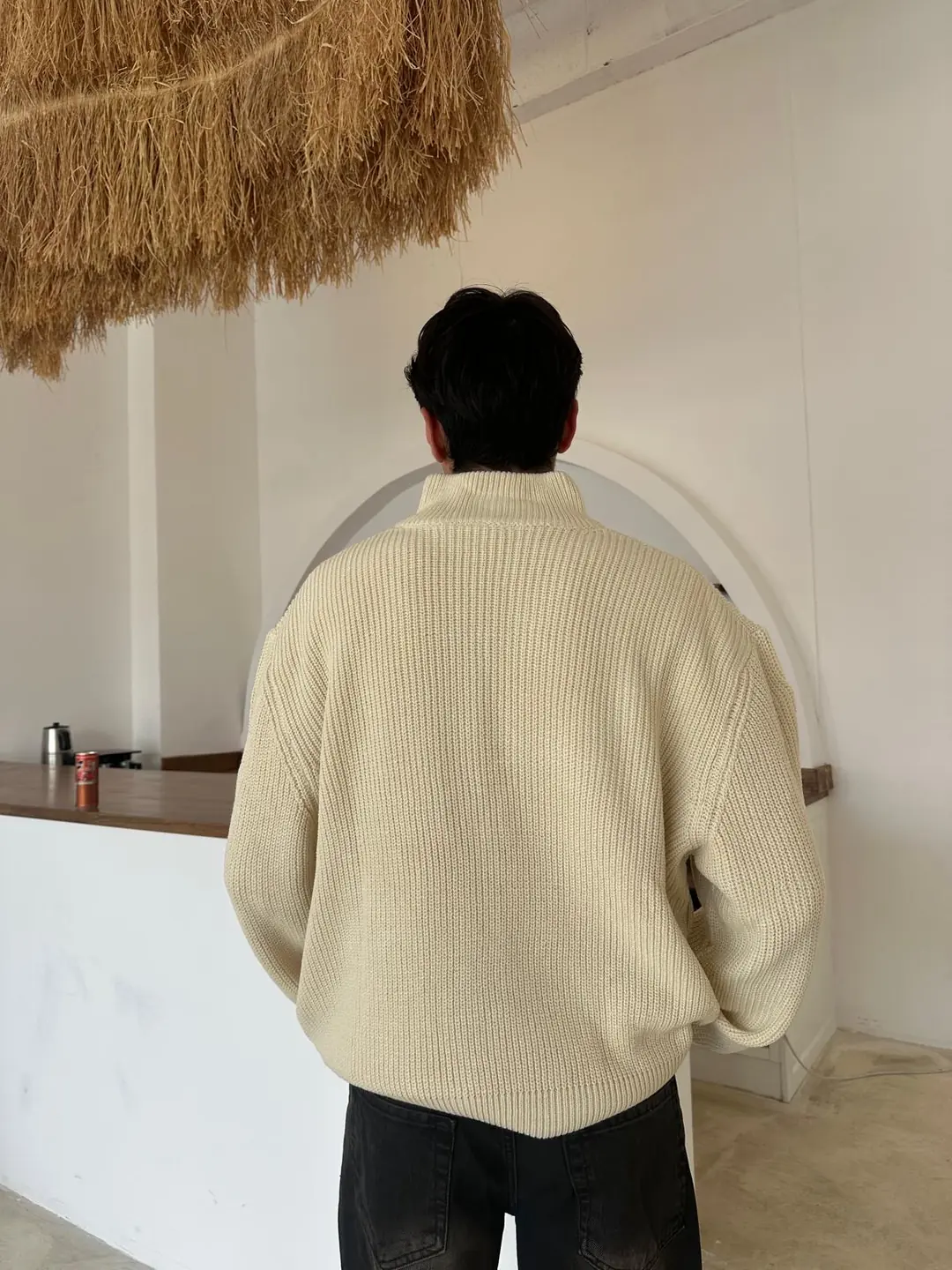 Triko Oversize Half-Zip
