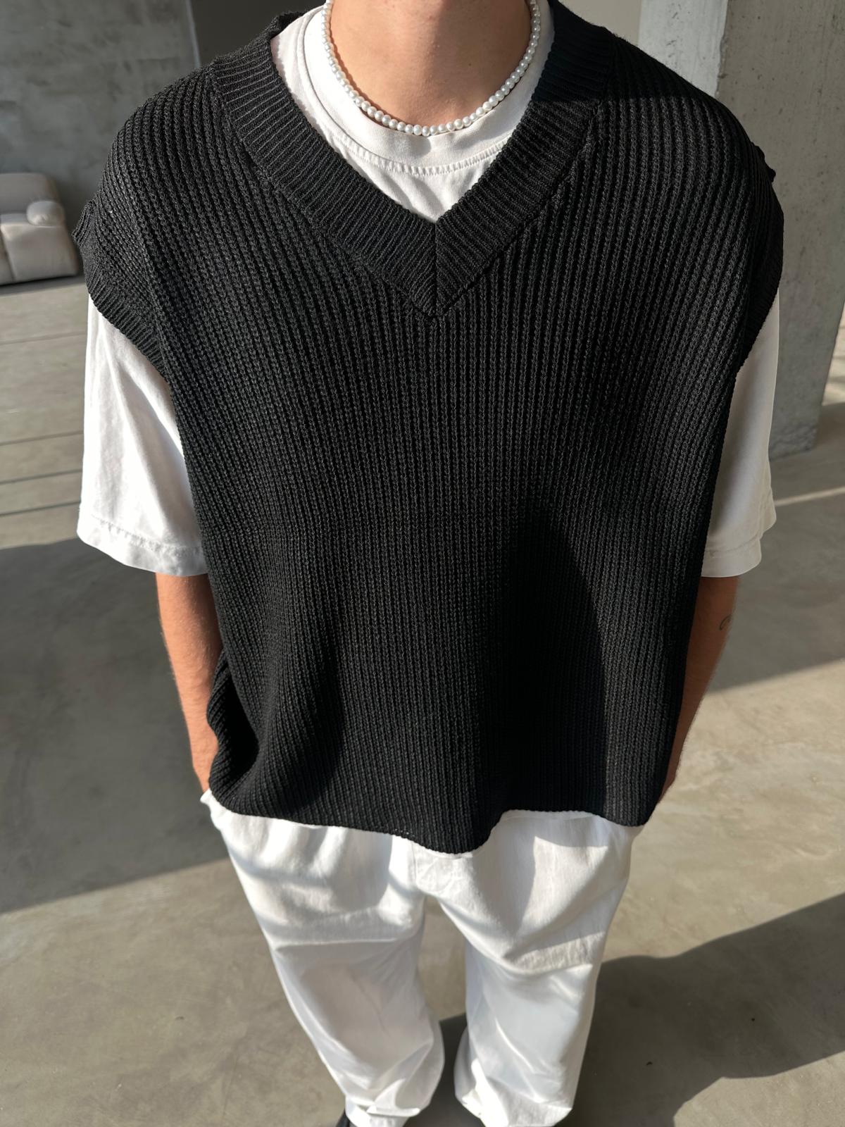 Urban Triko Basic Süveter - Siyah