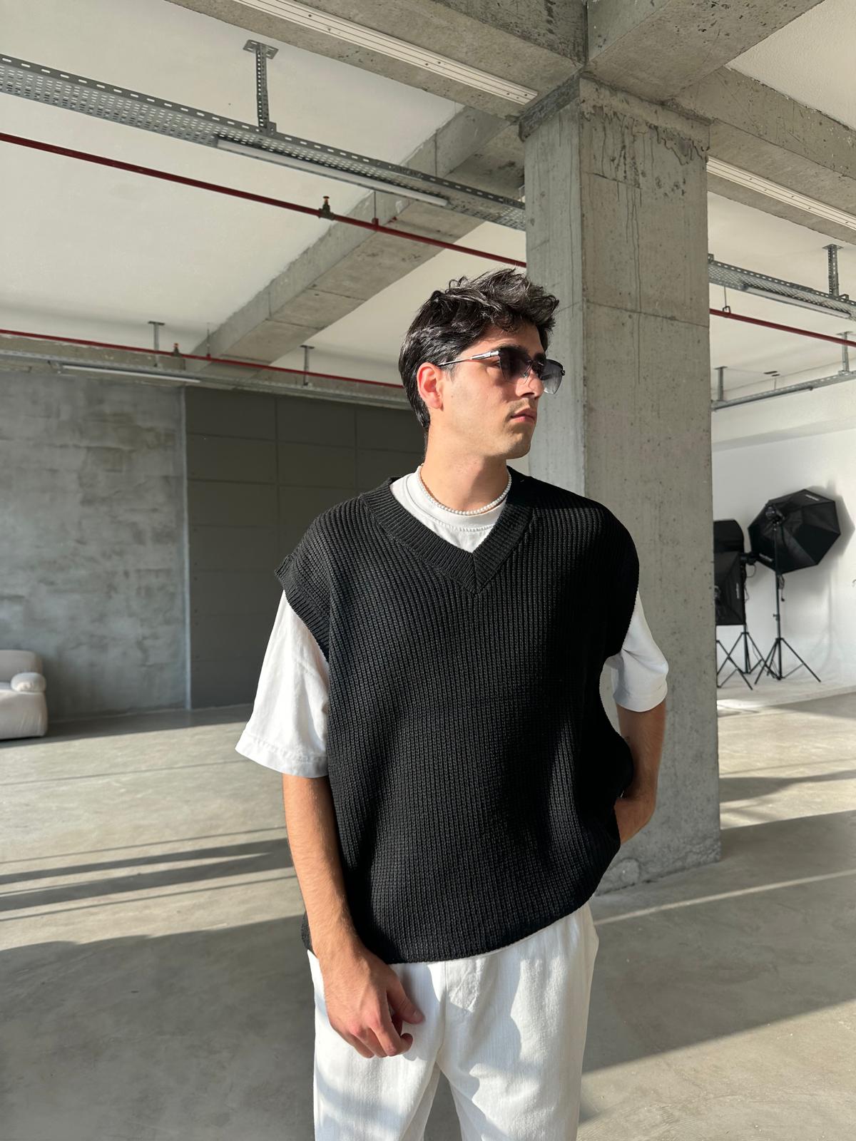Urban Triko Basic Süveter - Siyah