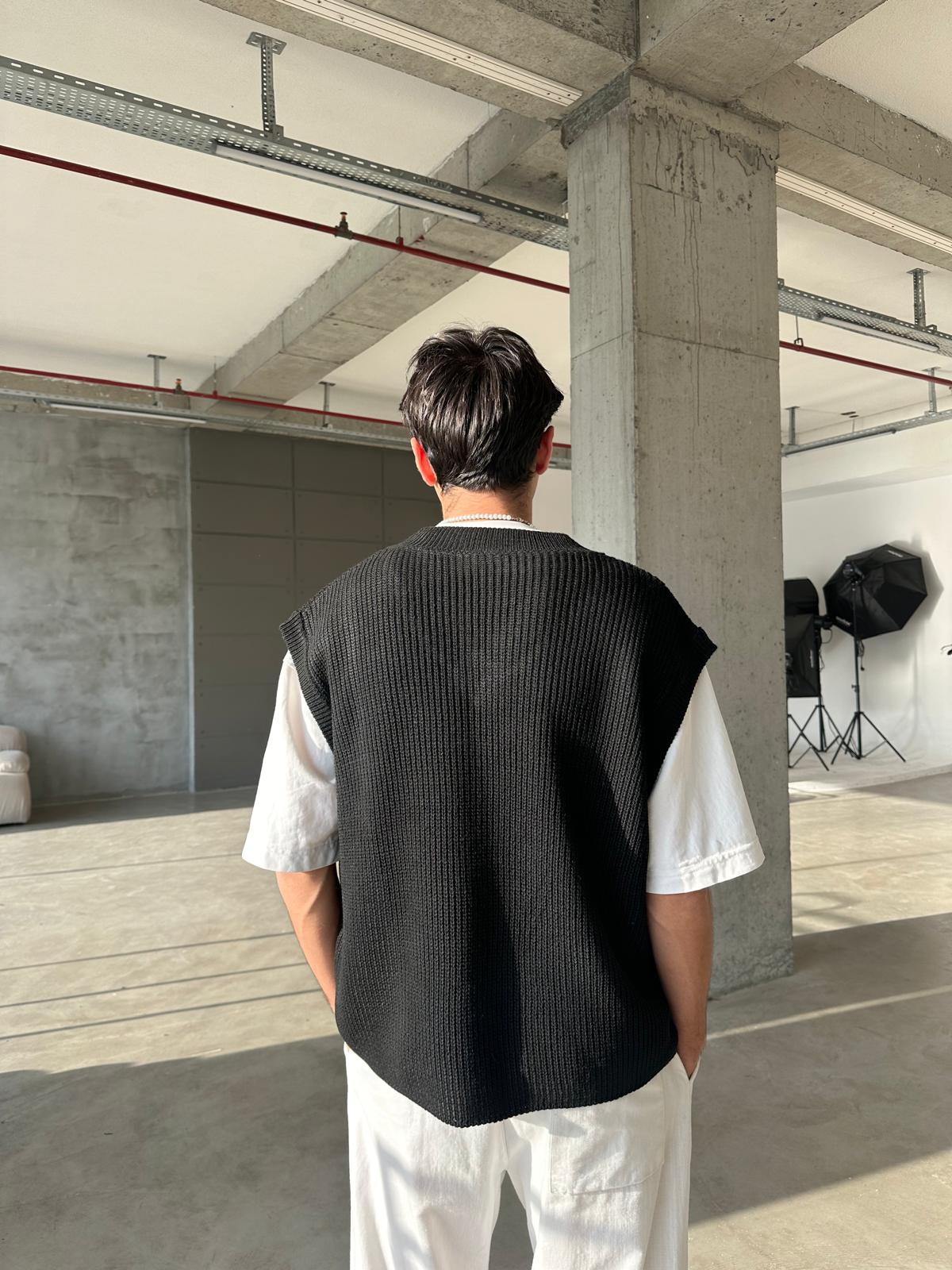 Urban Triko Basic Süveter - Siyah