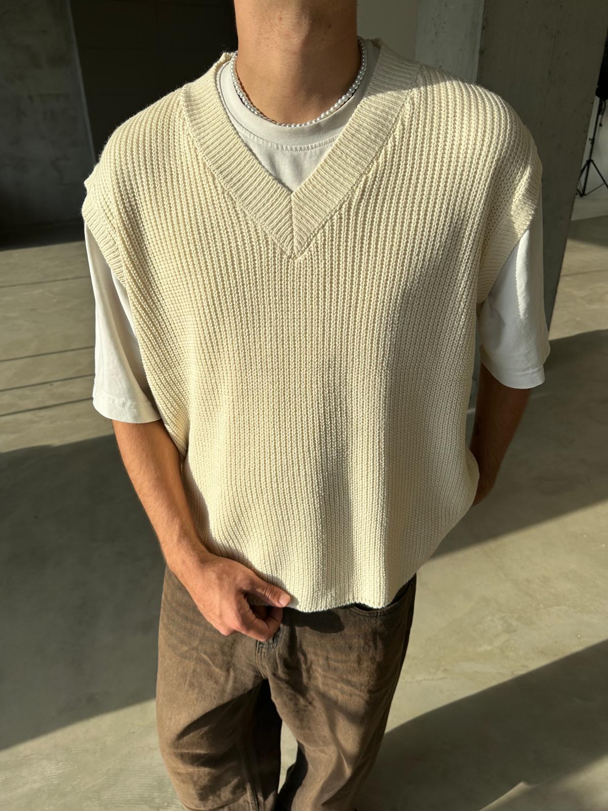 Urban Triko Basic Süveter - Bej