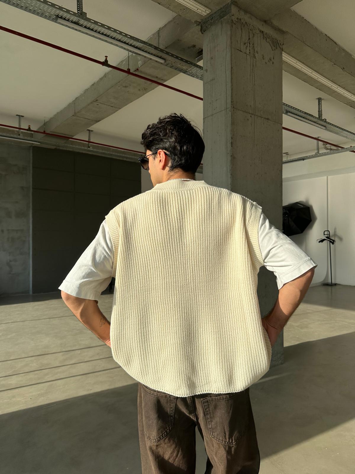 Urban Triko Basic Süveter - Bej